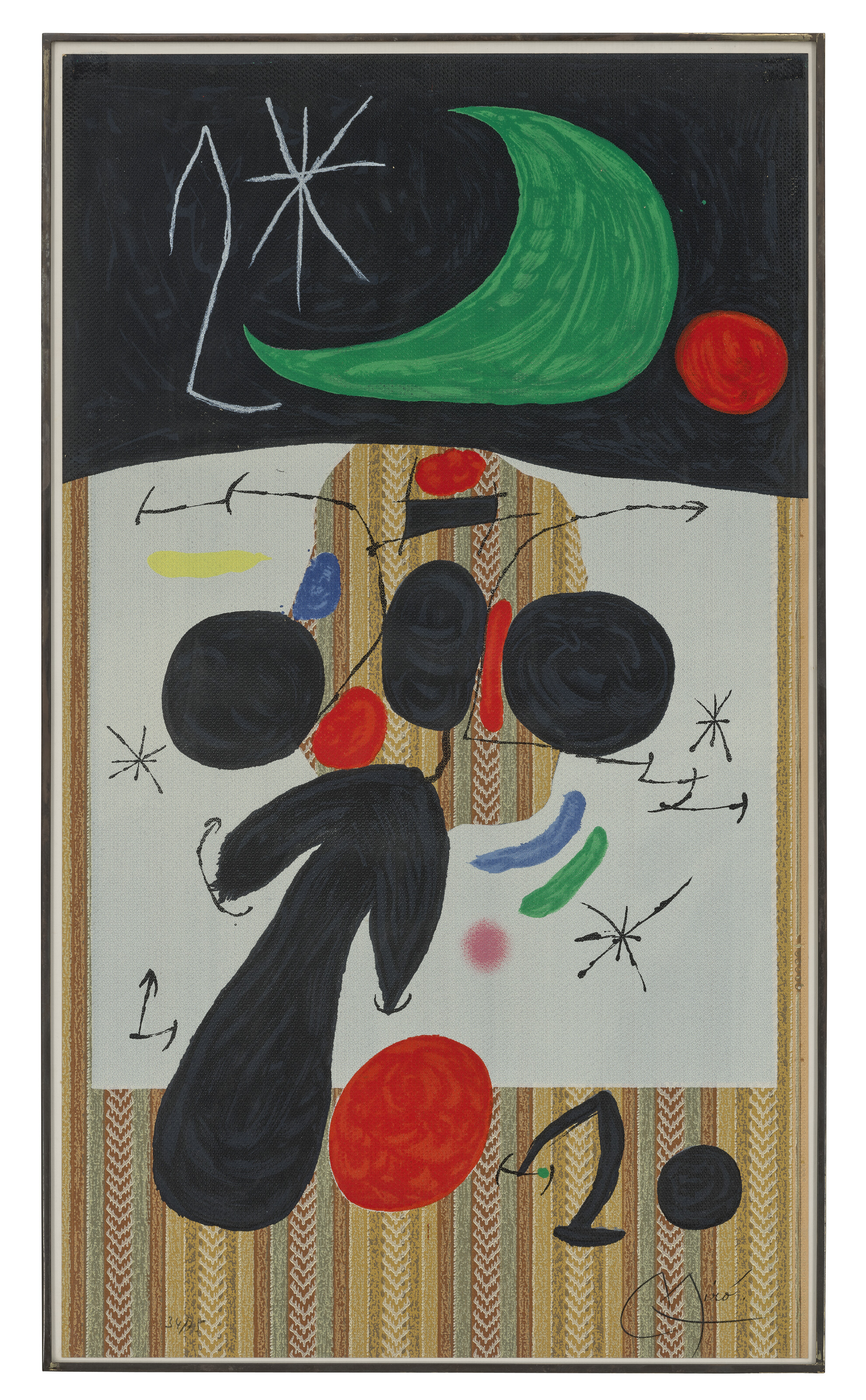 Joan Miró — Интерьер и ночь (Interior and Night), изображение 2