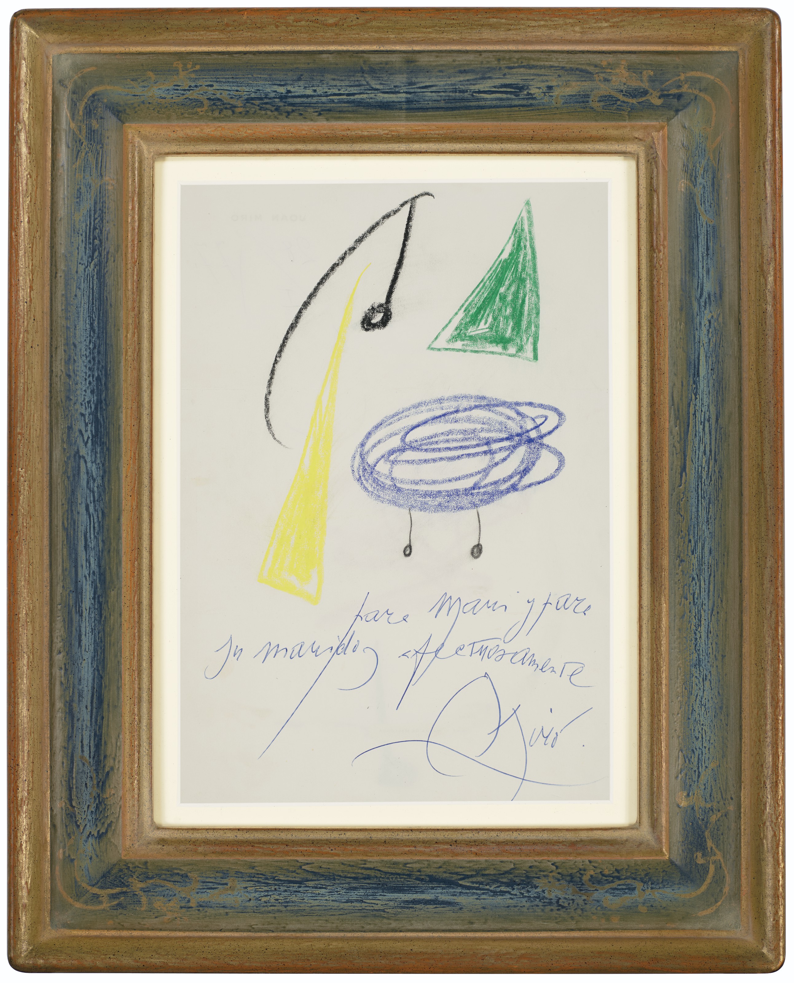 Joan Miró — Без титра ( спереди и сзади ), изображение 2