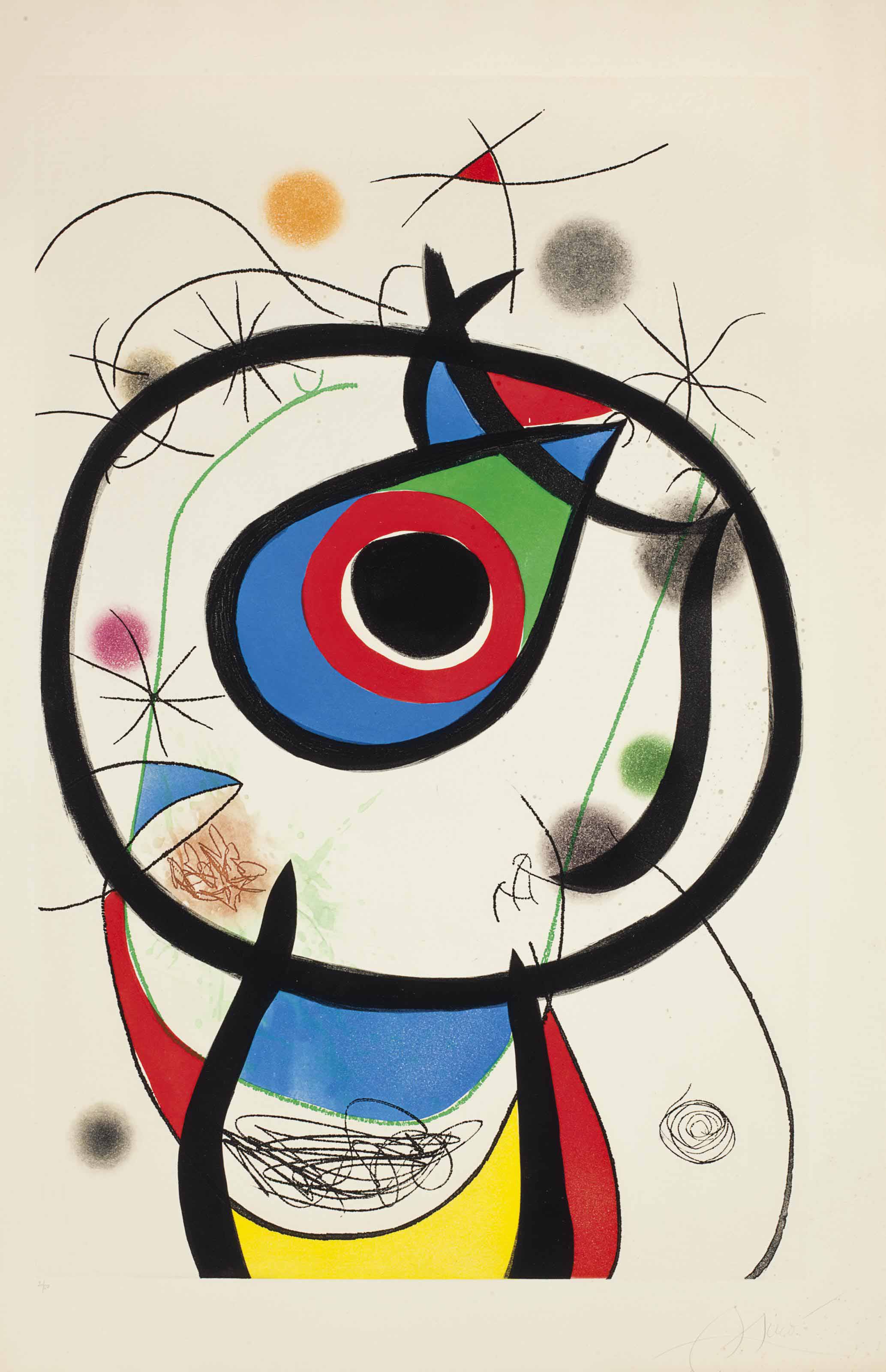 Joan Miró — Галатея (D. 931)