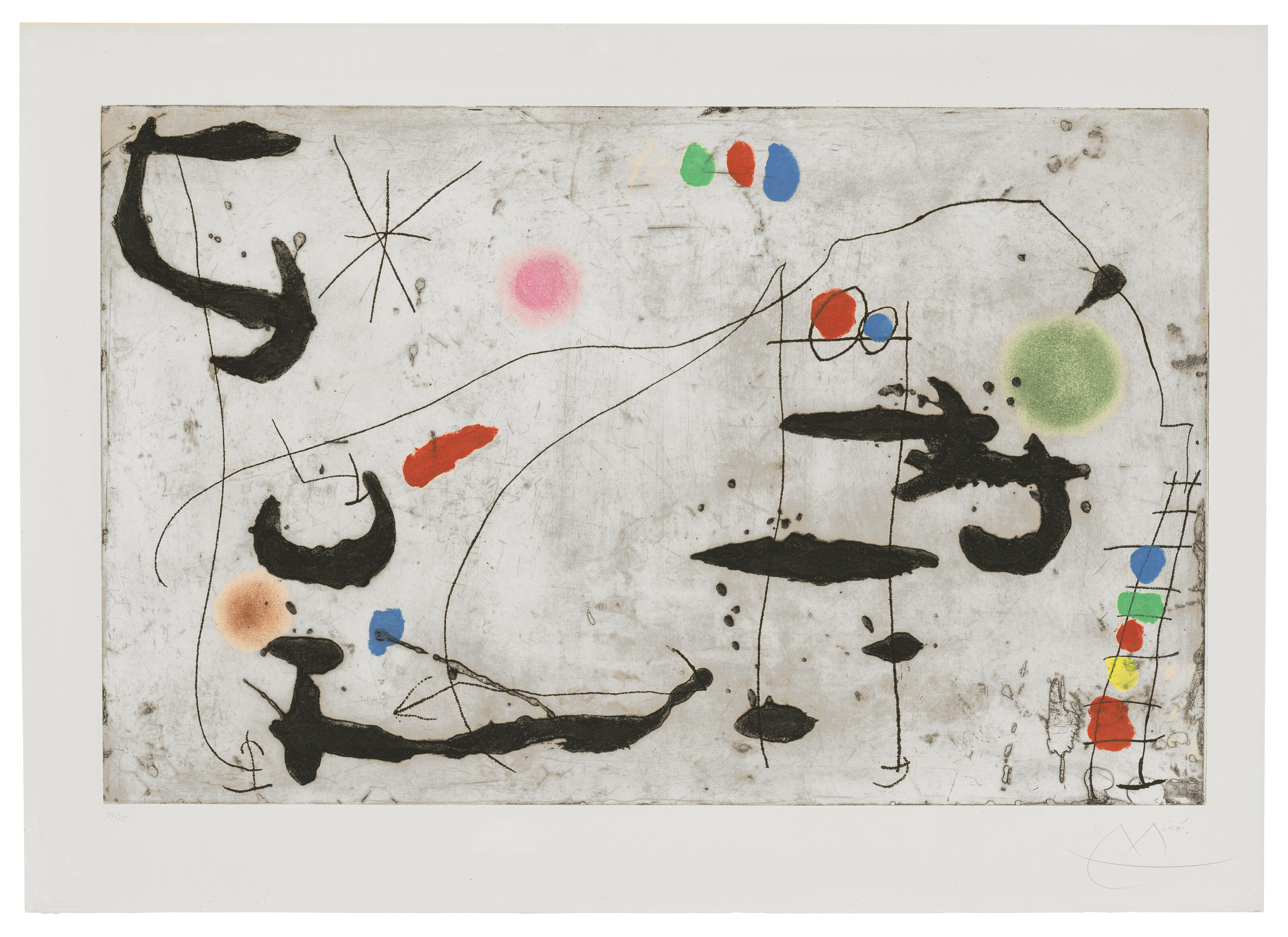 Joan Miró — След за паром VI