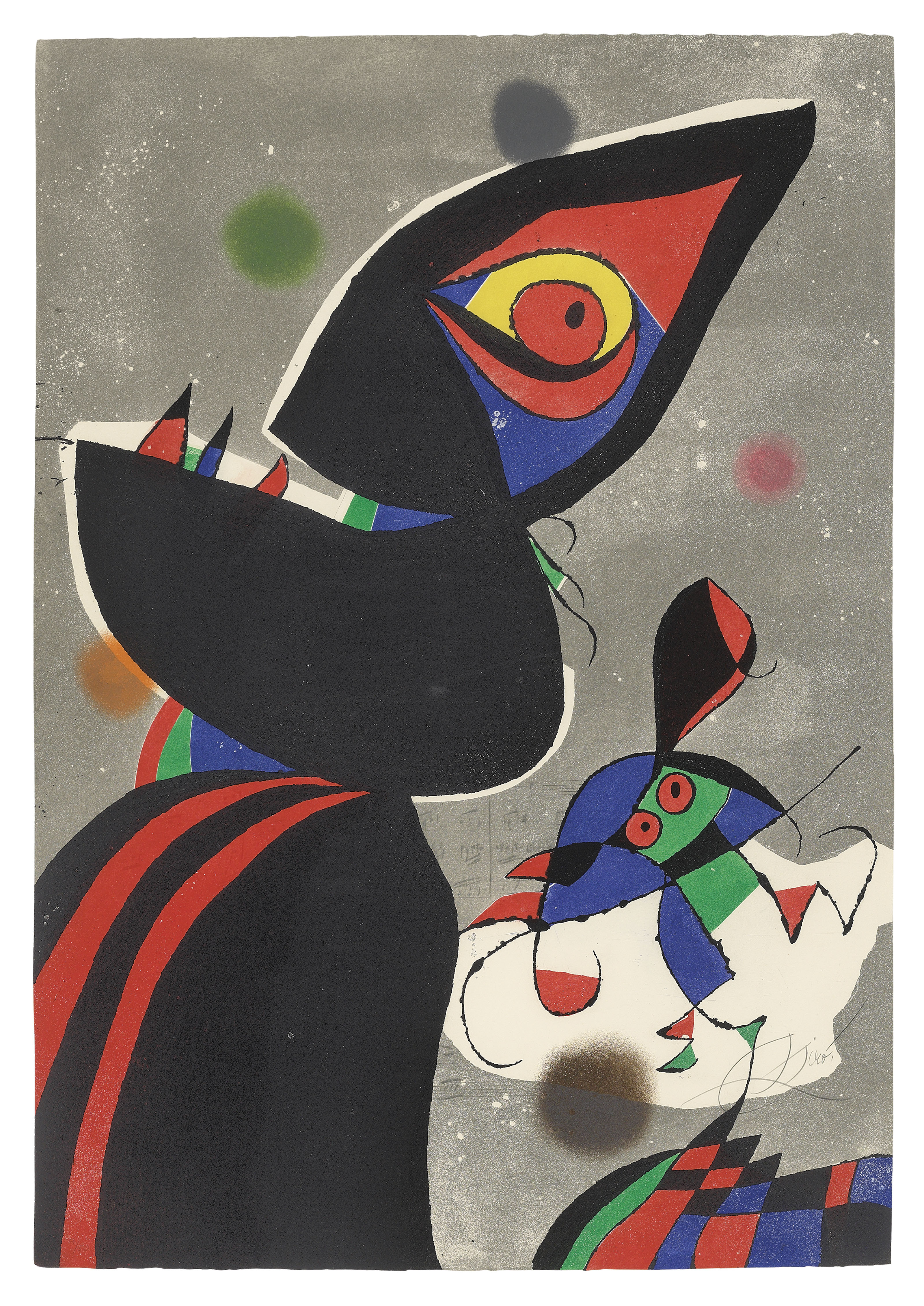 Joan Miró — Гауди XVII, изображение 2
