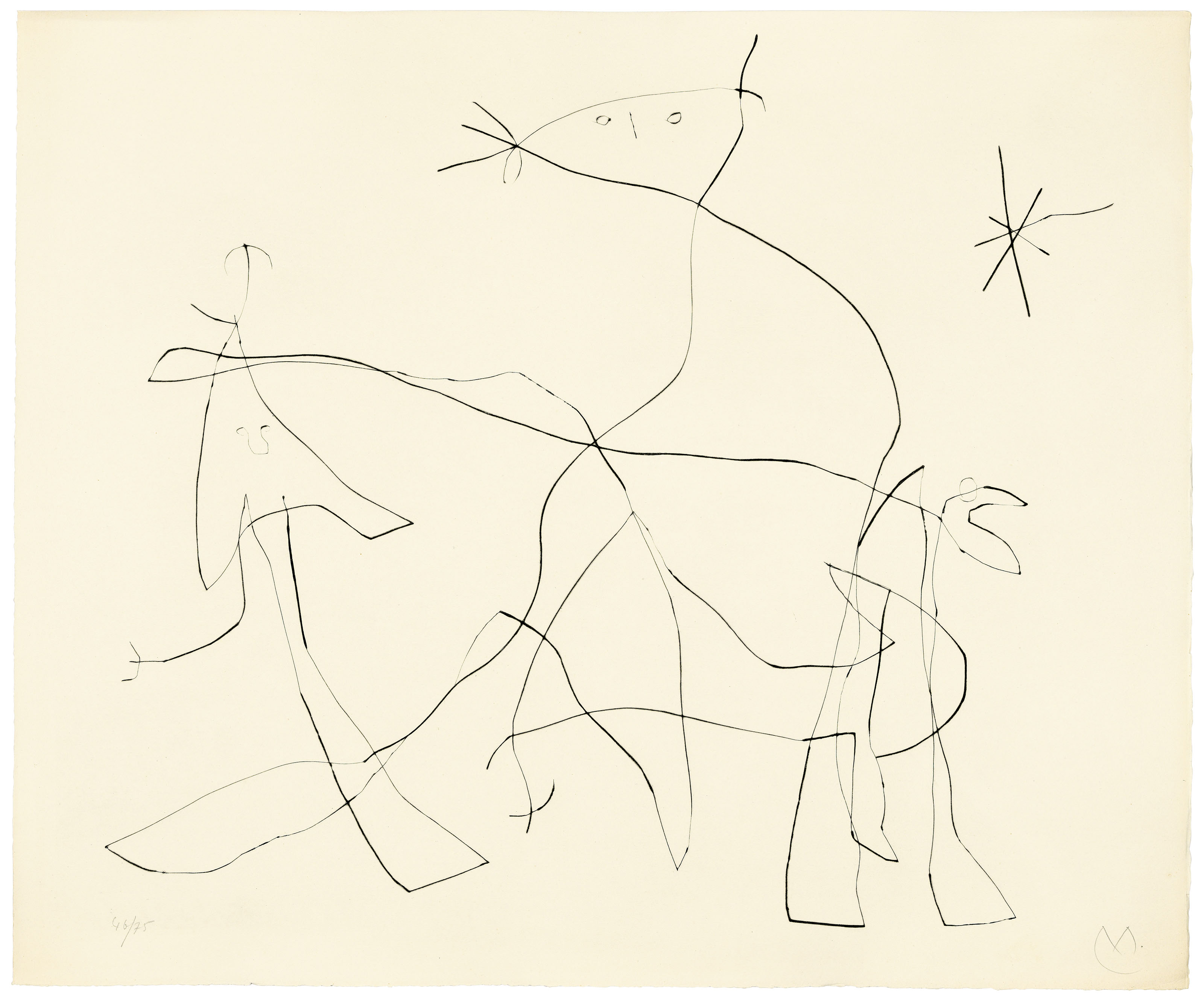 Joan Miró — Рене Шар: Поток любви, изображение 3