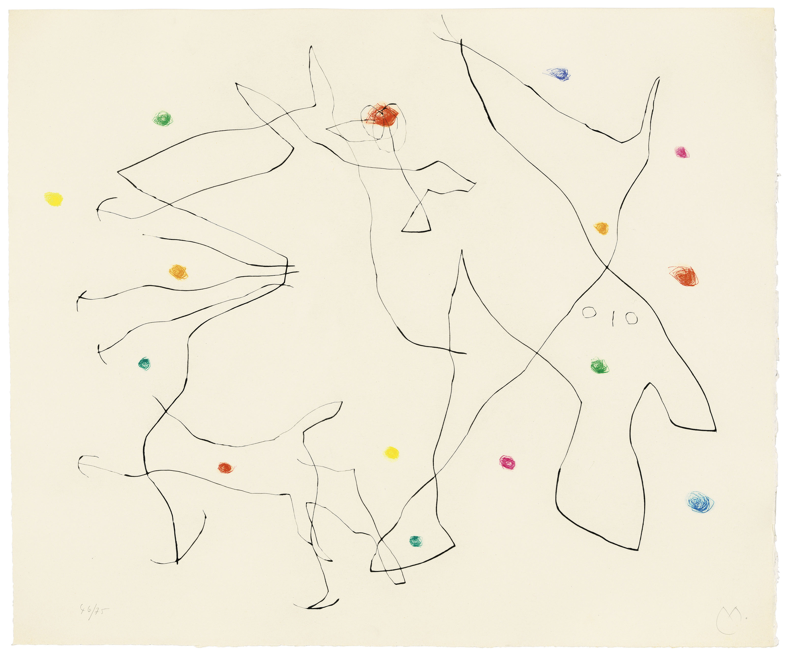 Joan Miró — Рене Шар: Поток любви, изображение 5
