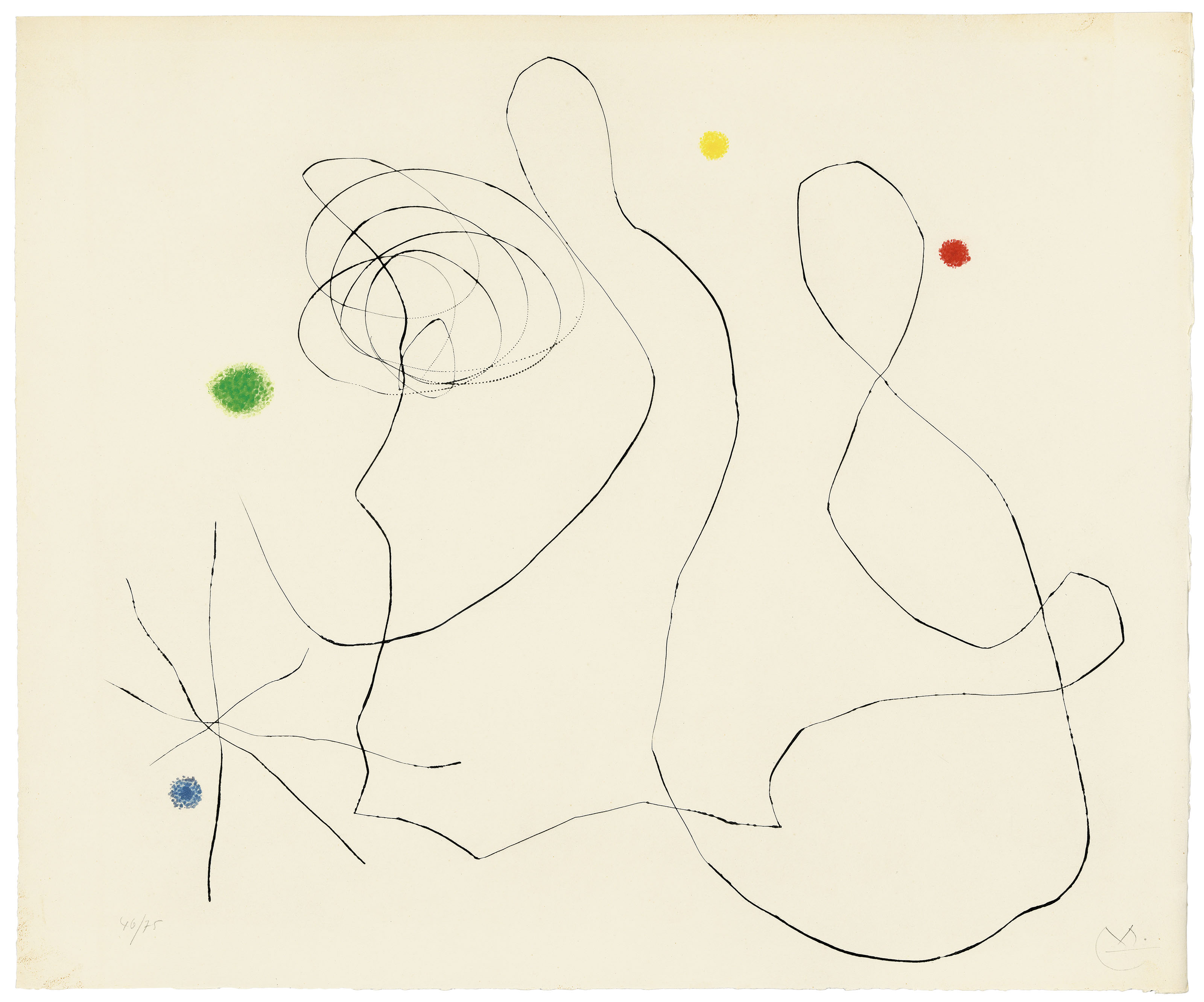 Joan Miró — Рене Шар: Поток любви, изображение 6