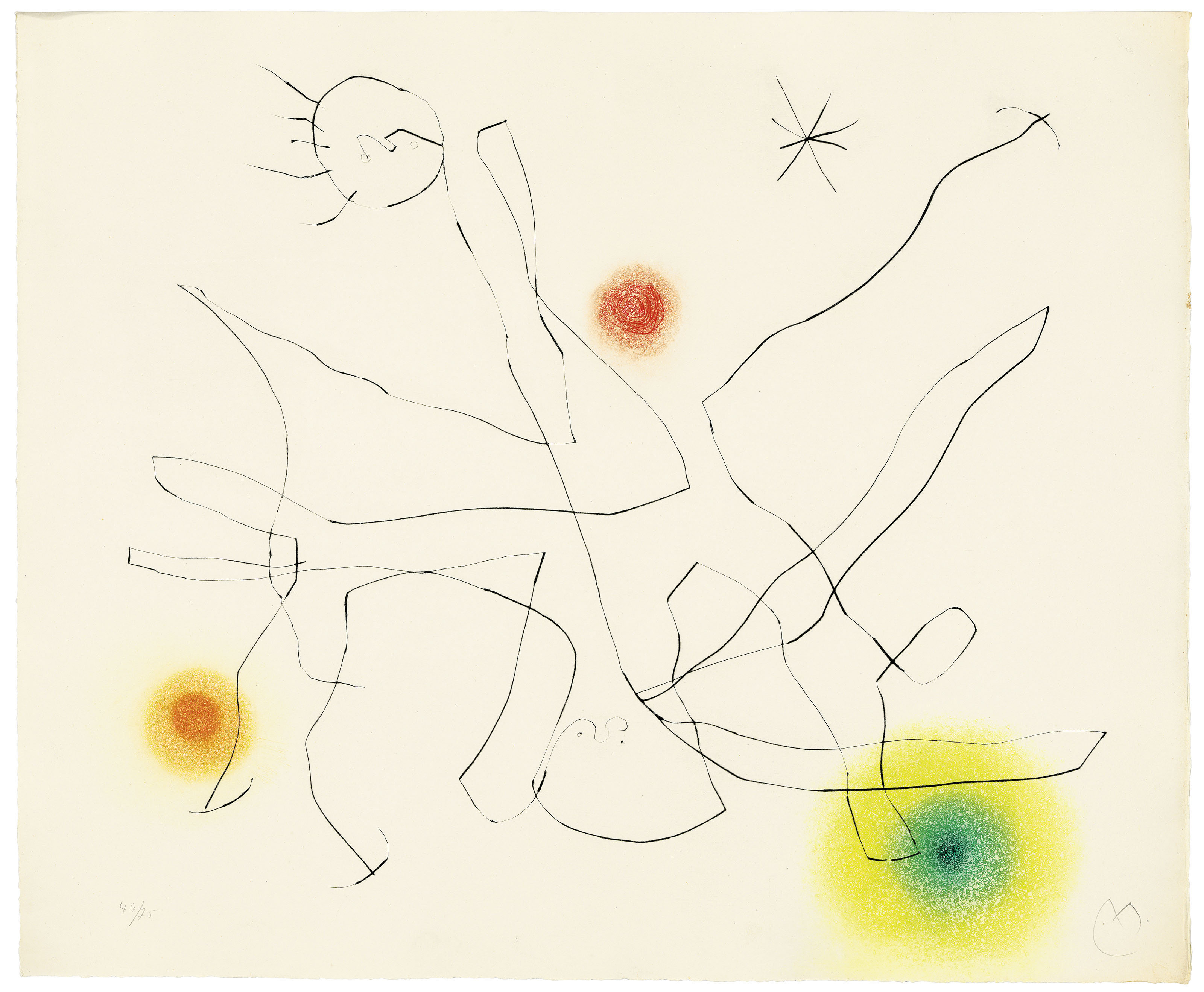 Joan Miró — Рене Шар: Поток любви, изображение 7