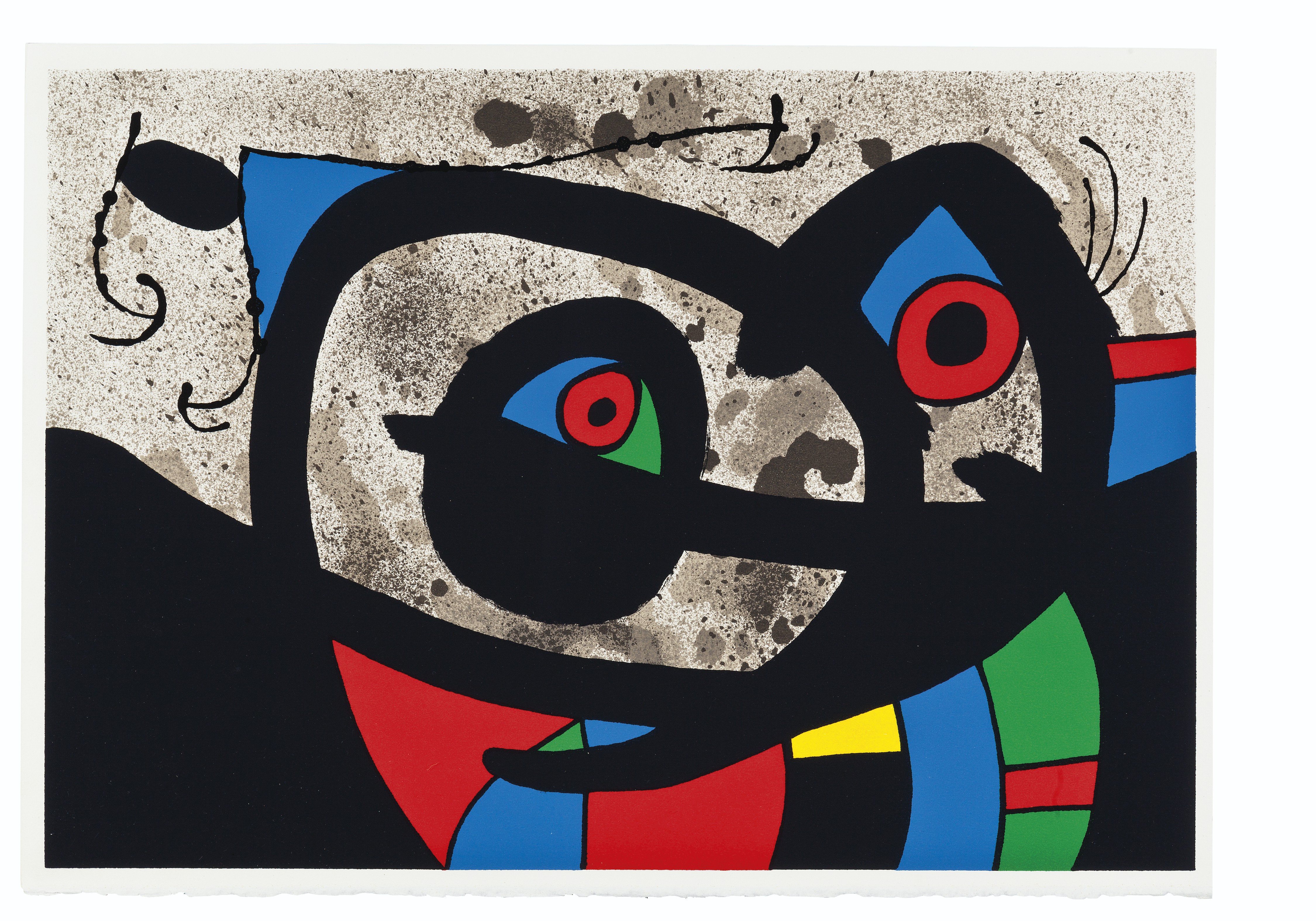 Joan Miró — Жоан Миро, "Лазарь с золотыми перьями", Луи Бродер, Париж, 1971, изображение 3