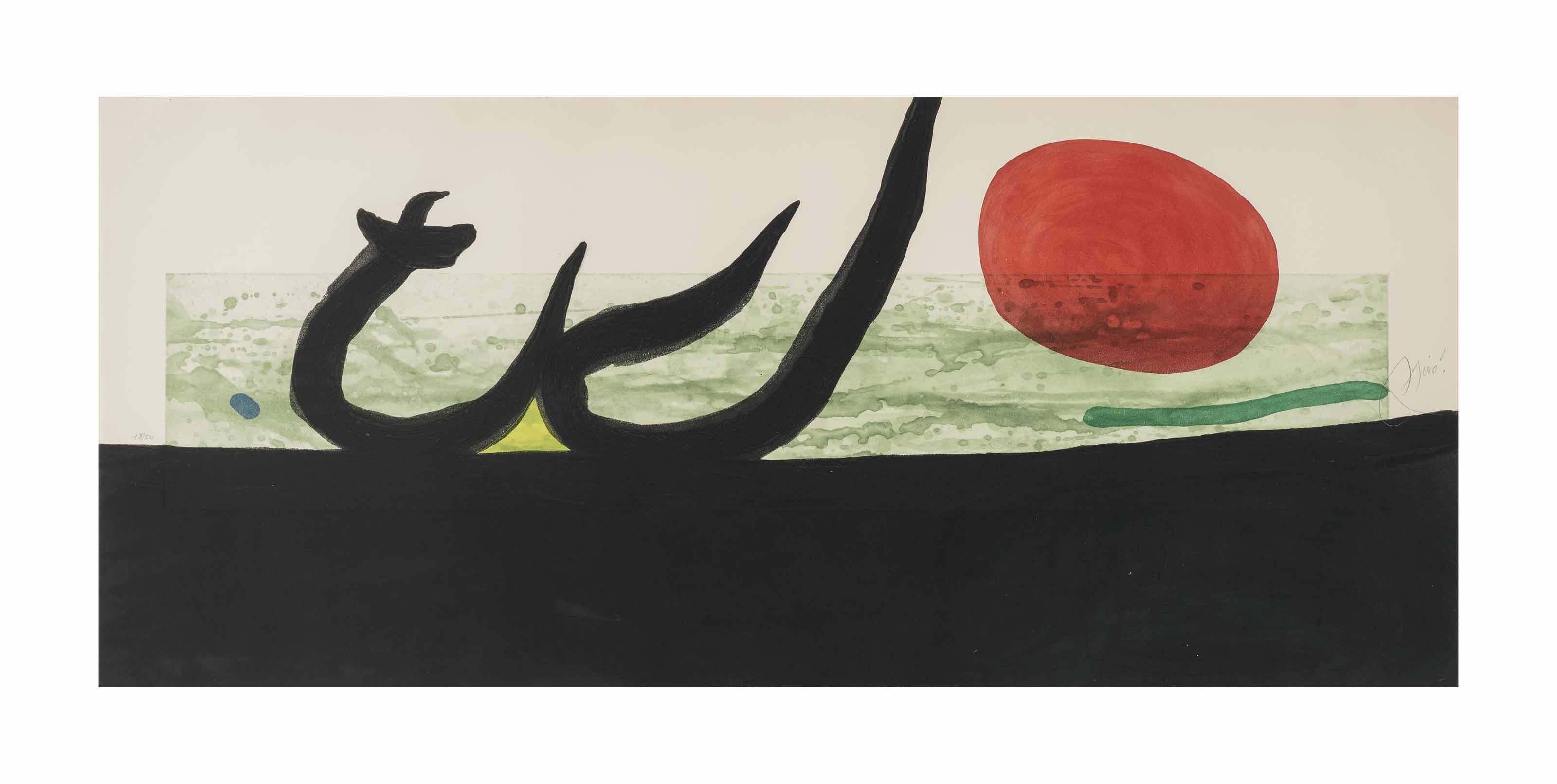 Joan Miró — Черная Греве