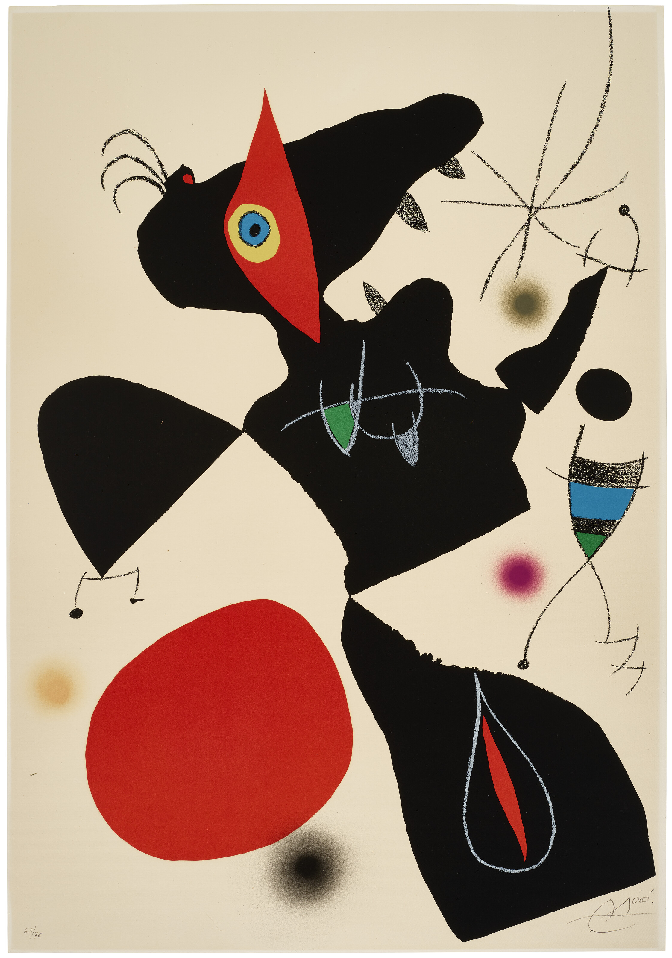 Joan Miró — Фотография IV, из "Ода Жоана Миро", изображение 1