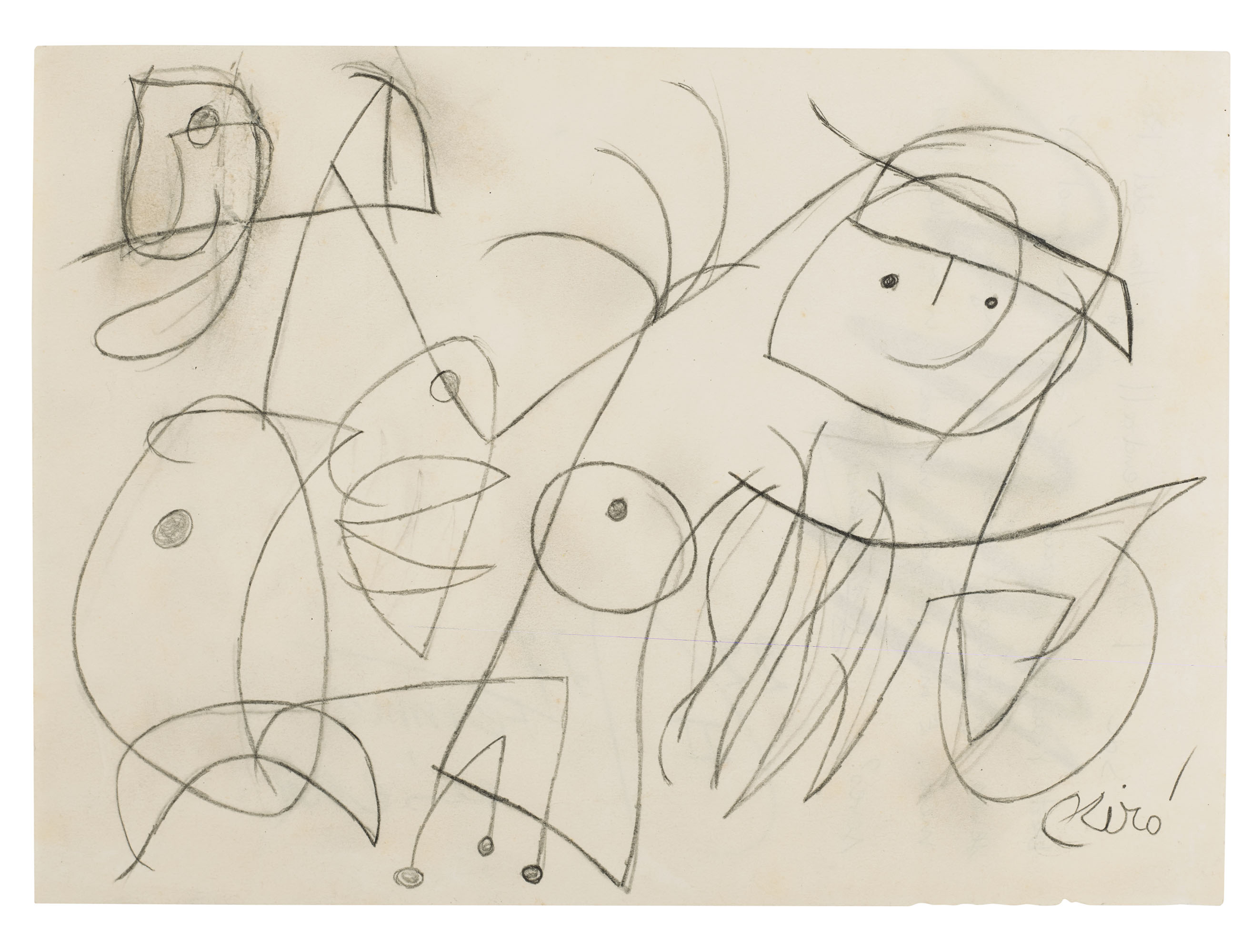 Joan Miró — Женщина-уазо