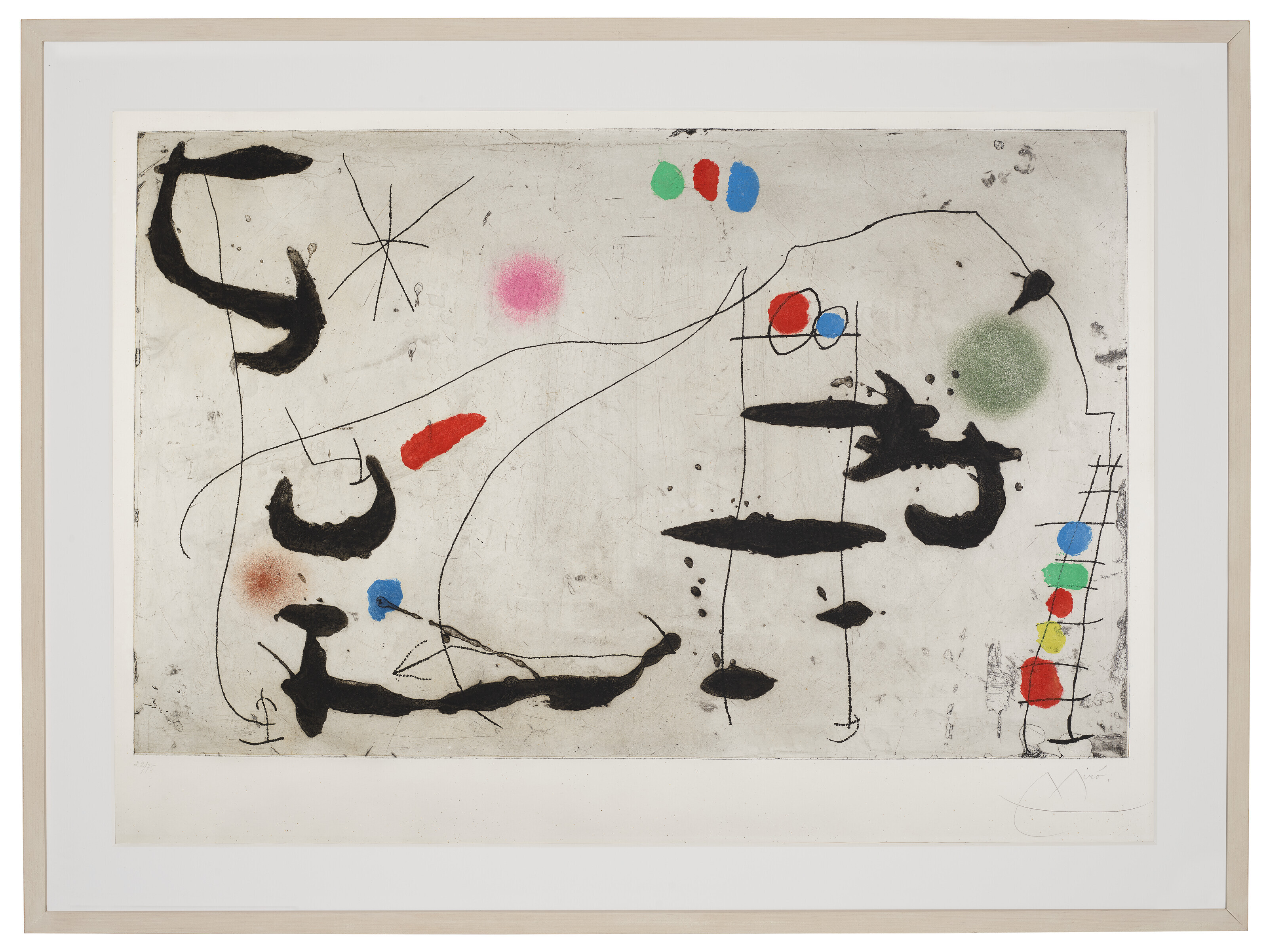 Joan Miró — След за паром VI, изображение 2