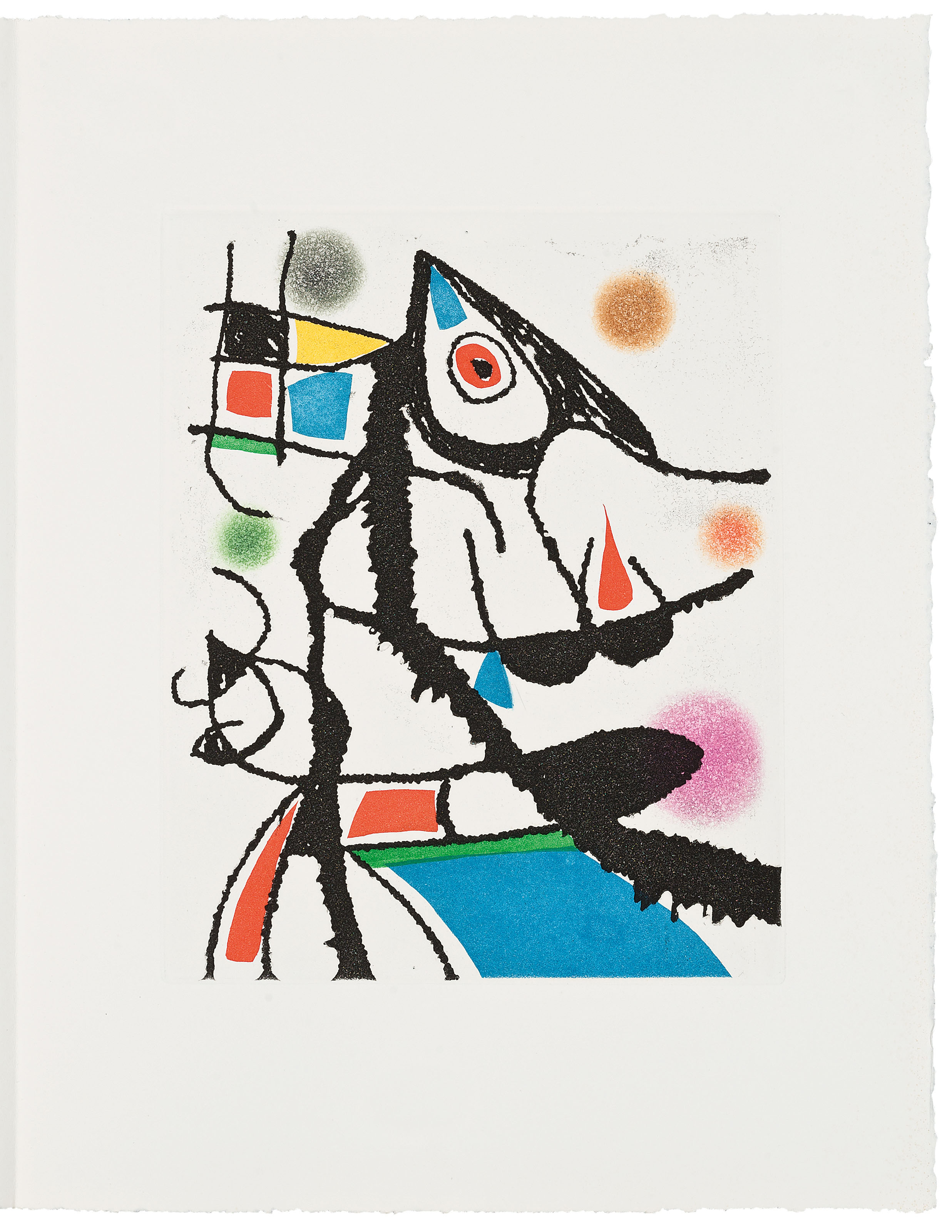 Joan Miró — Рене Шар, "Марто без мэтра", "Арльские врата", Париж, 1976, изображение 3