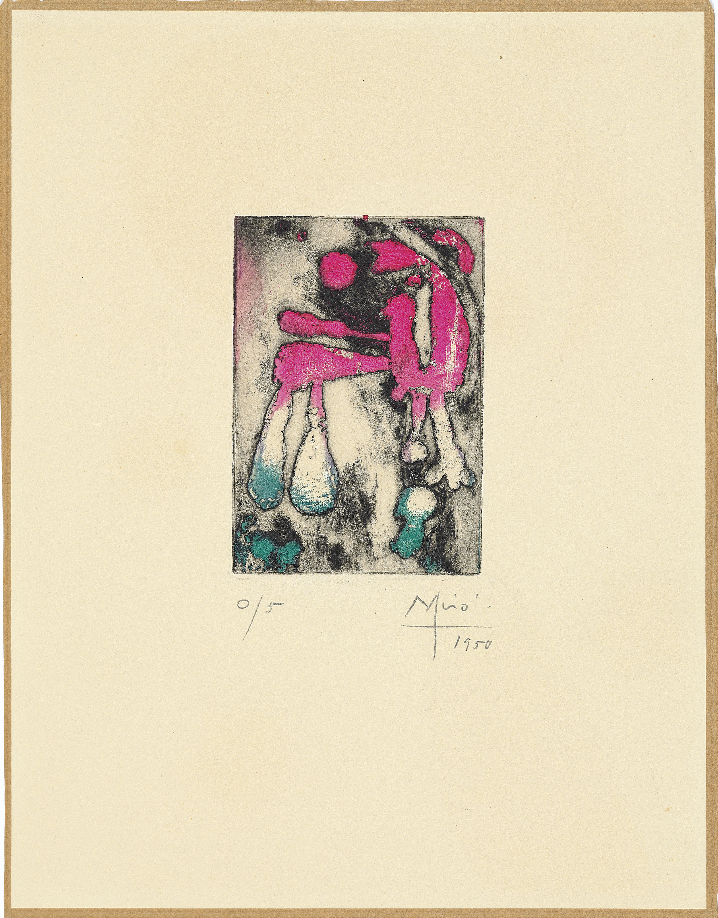 Joan Miró — Голос любви и величия за 1951 год, изображение 3
