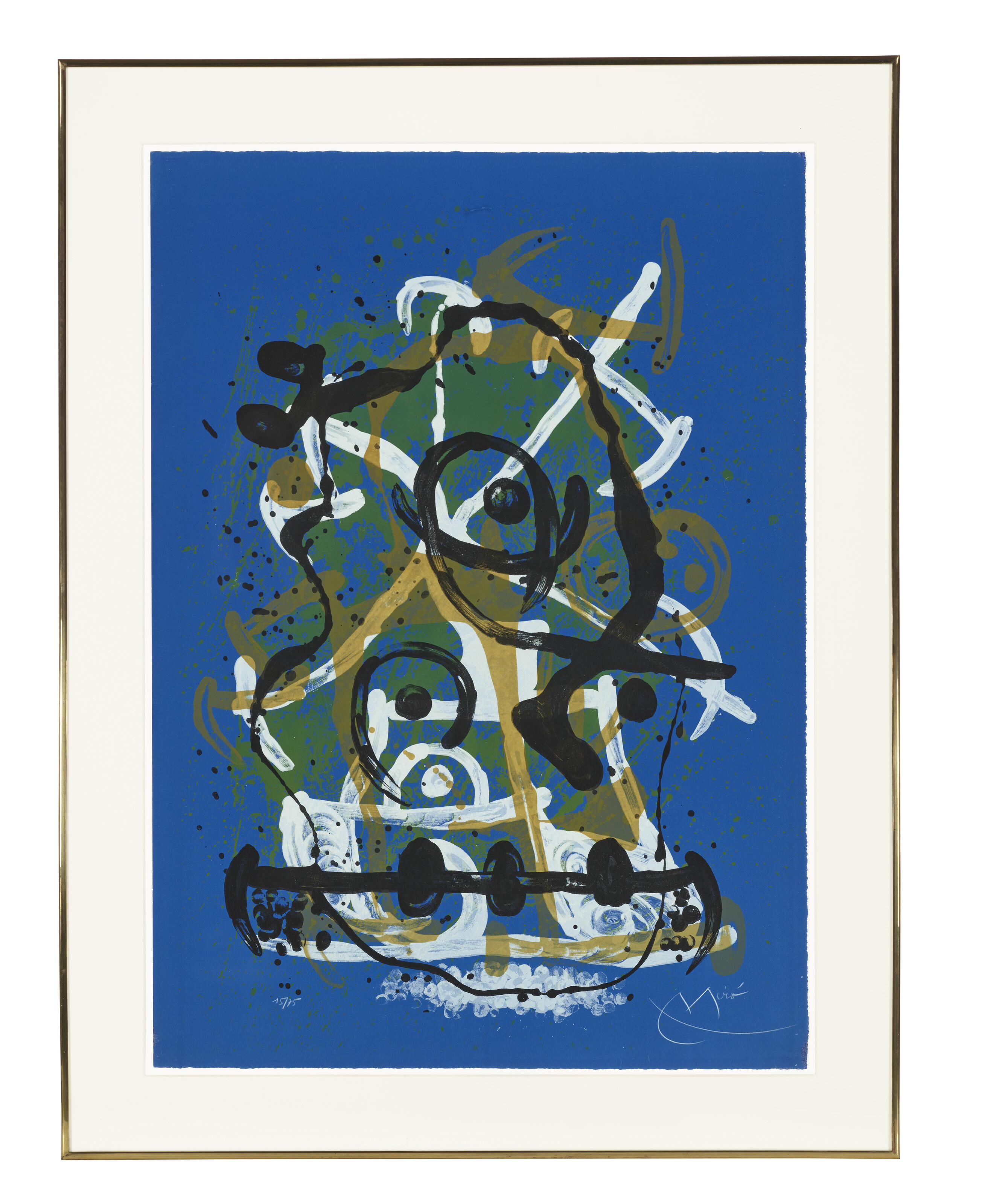 Joan Miró — Голубое шевоши, изображение 2