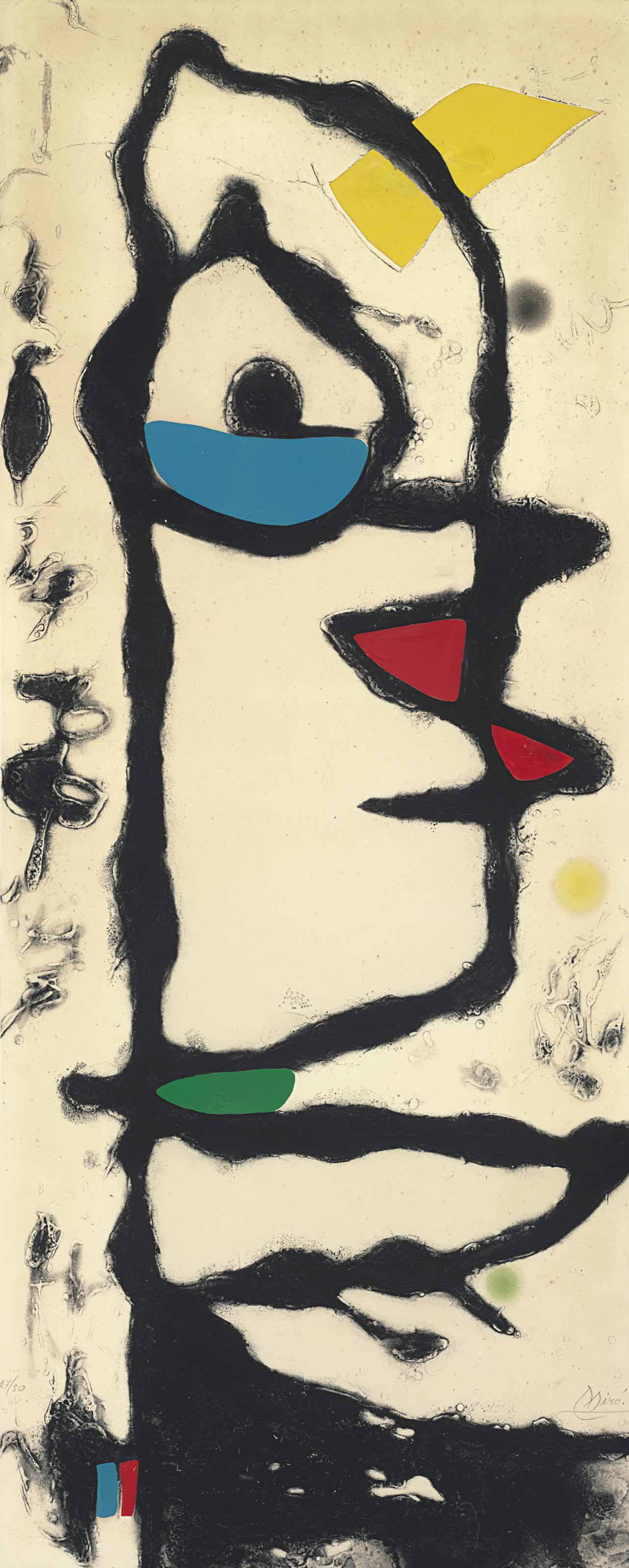 Joan Miró — Барселона : одна тарелка