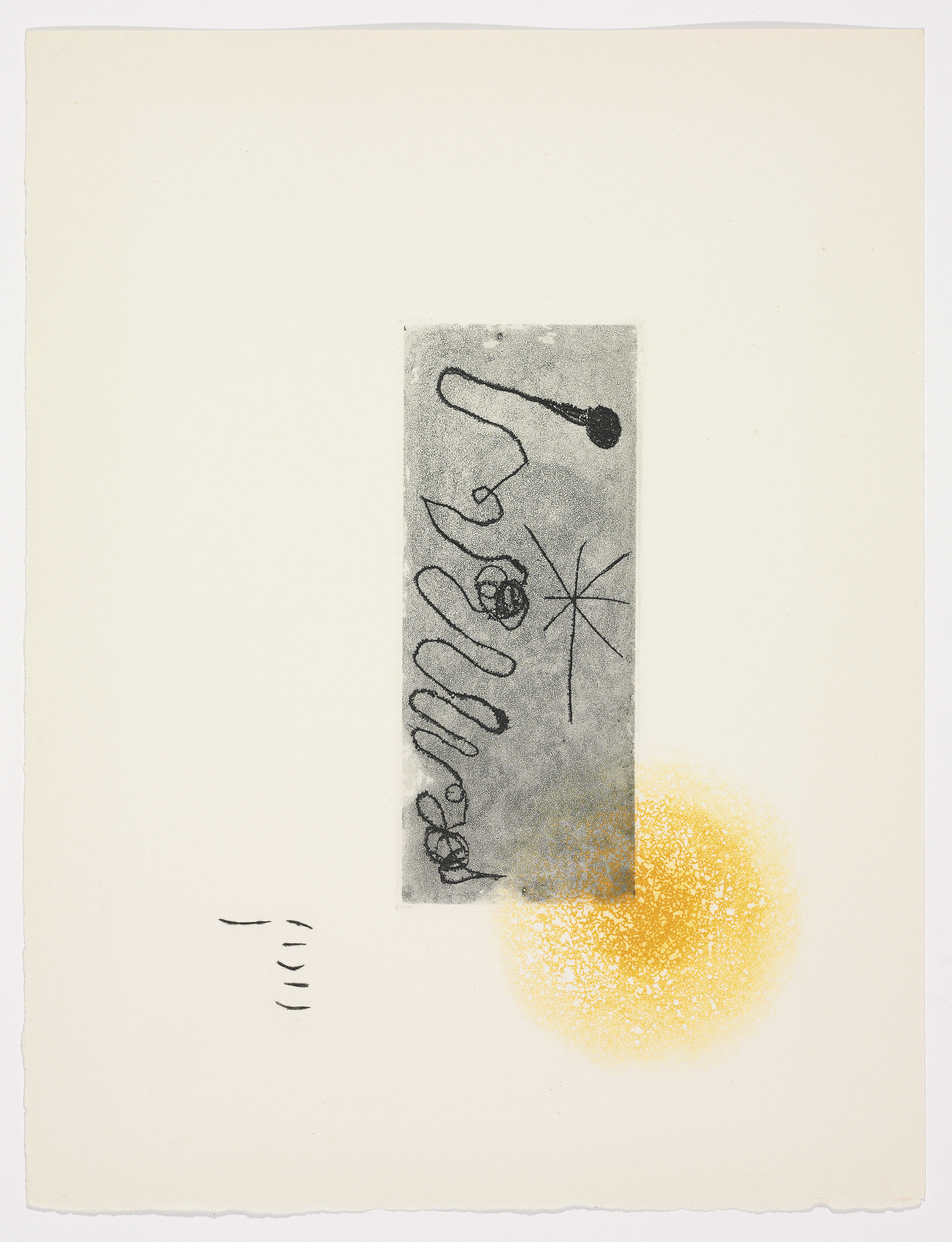 Joan Miró — Гераклит Эфесский: "Без солнца", "Мальгре отроков звезд", "Волшебная ночь", изображение 2