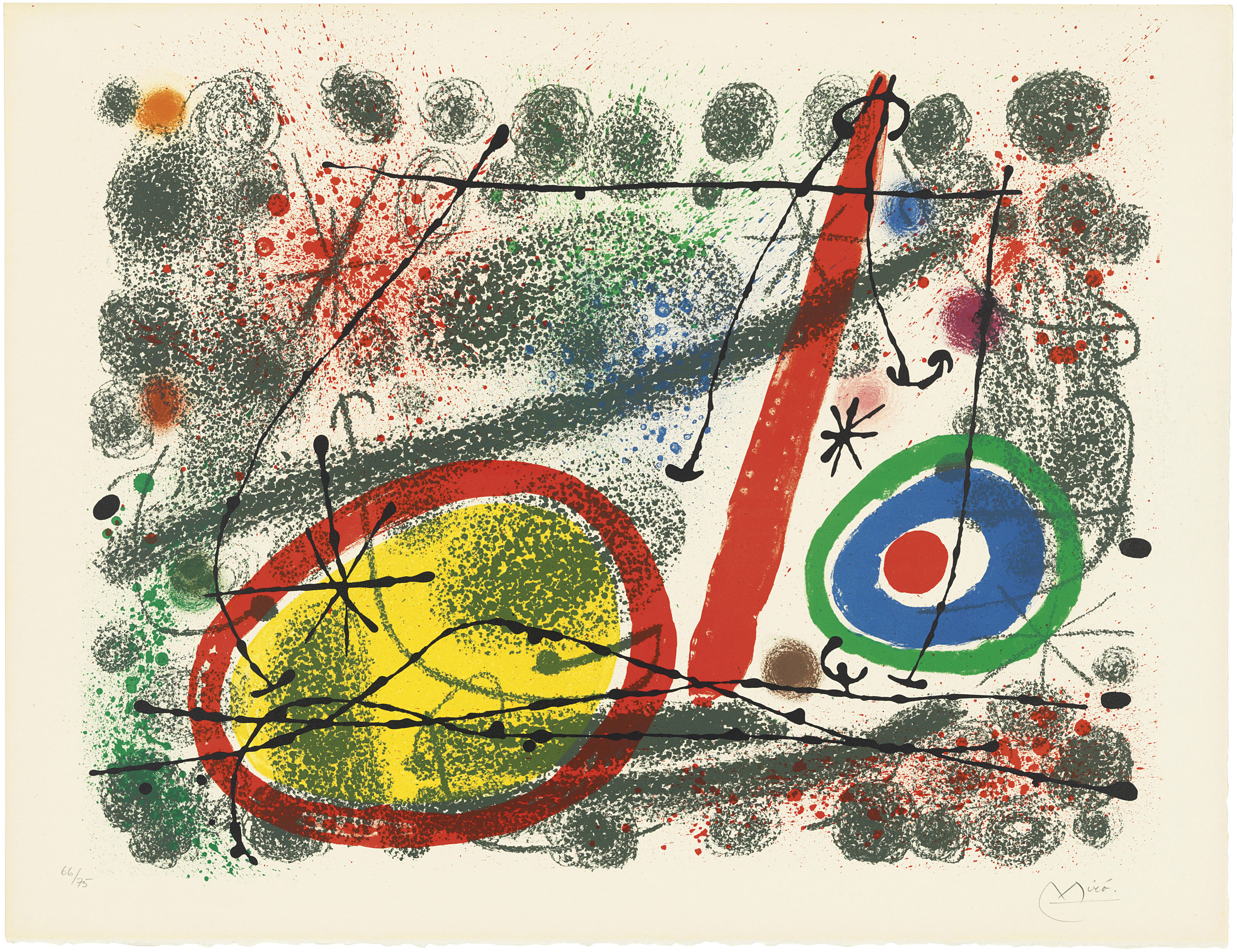 Joan Miró — Две тарелки из картонной коробки, изображение 3