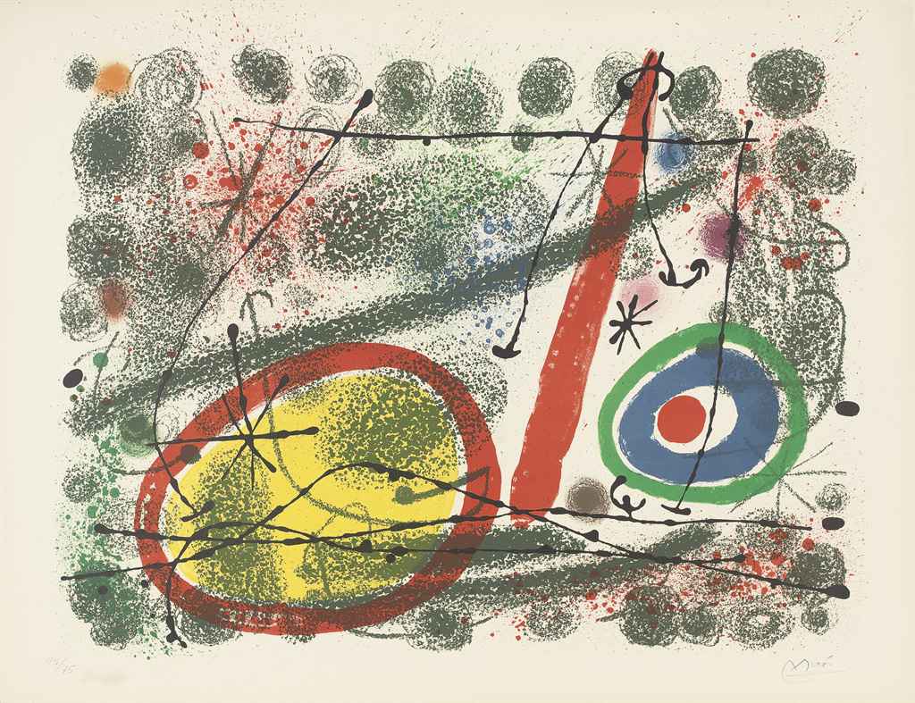 Joan Miró — Две таблички из: Cartones (M. 452 и 453; ср. C. books 103), изображение 2