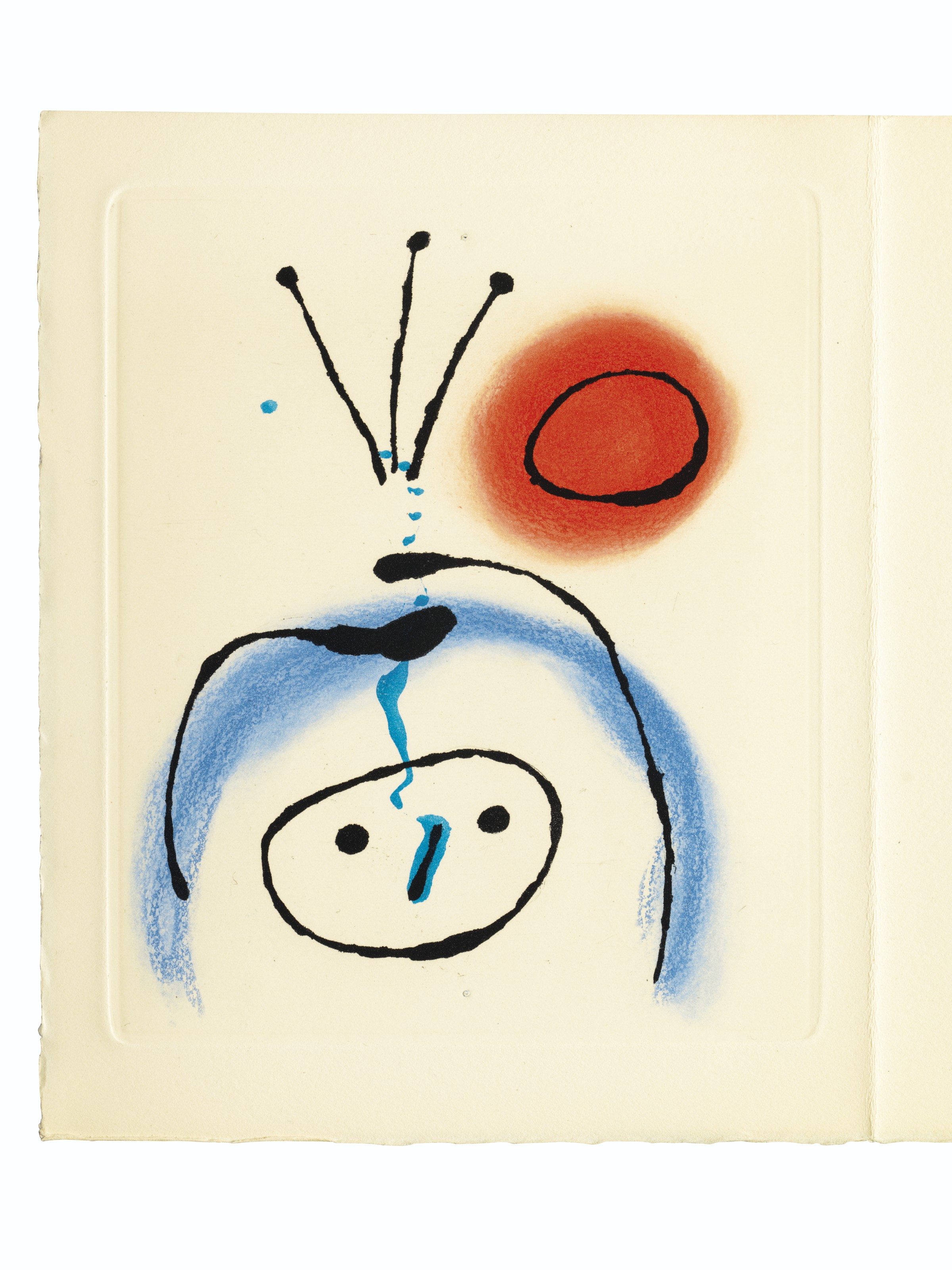 Joan Miró — Рене Кревель, "Аврорская битва", Л. Бродер, Париж, 1957, изображение 2