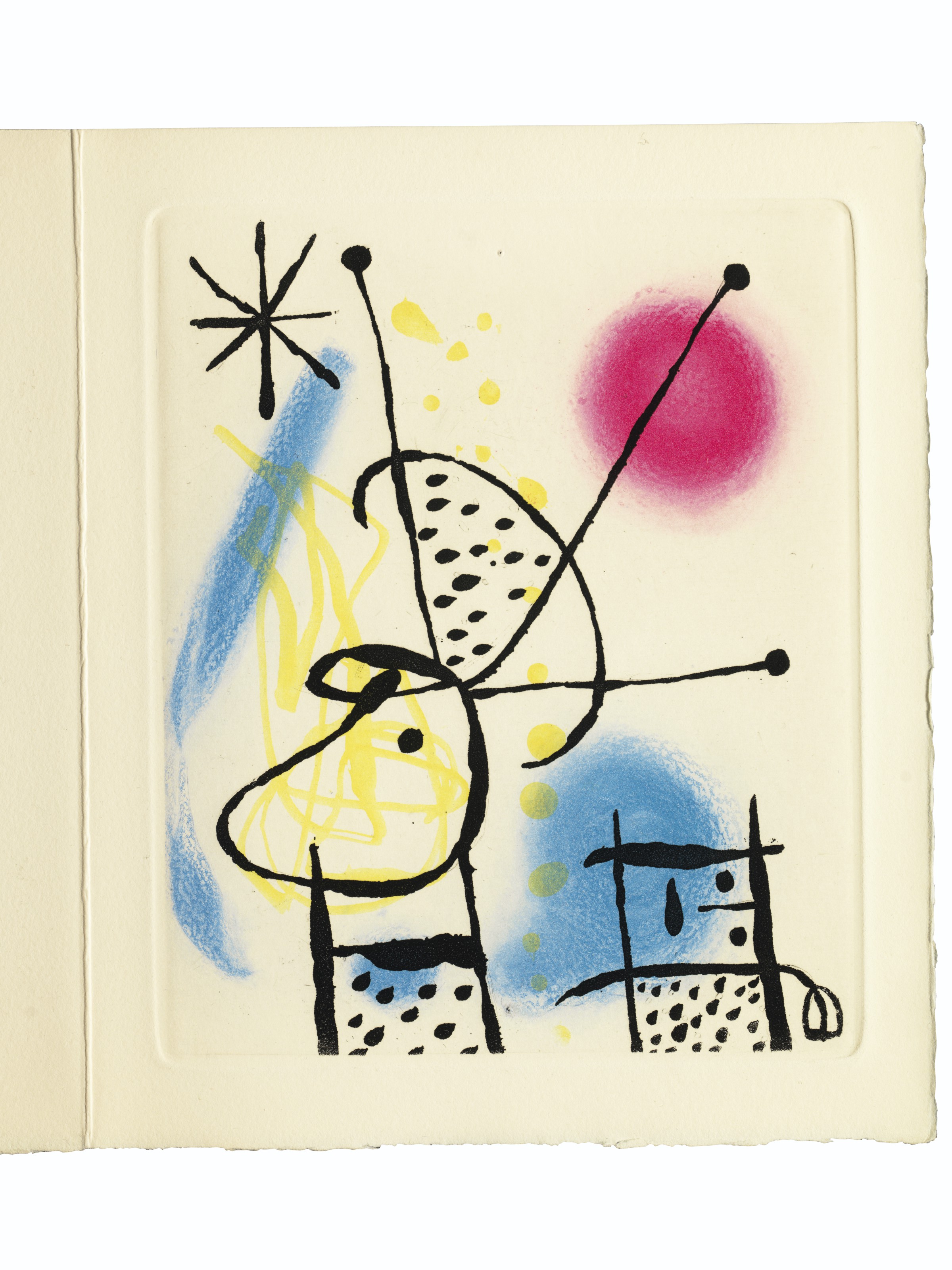 Joan Miró — Рене Кревель, "Аврорская битва", Л. Бродер, Париж, 1957, изображение 3