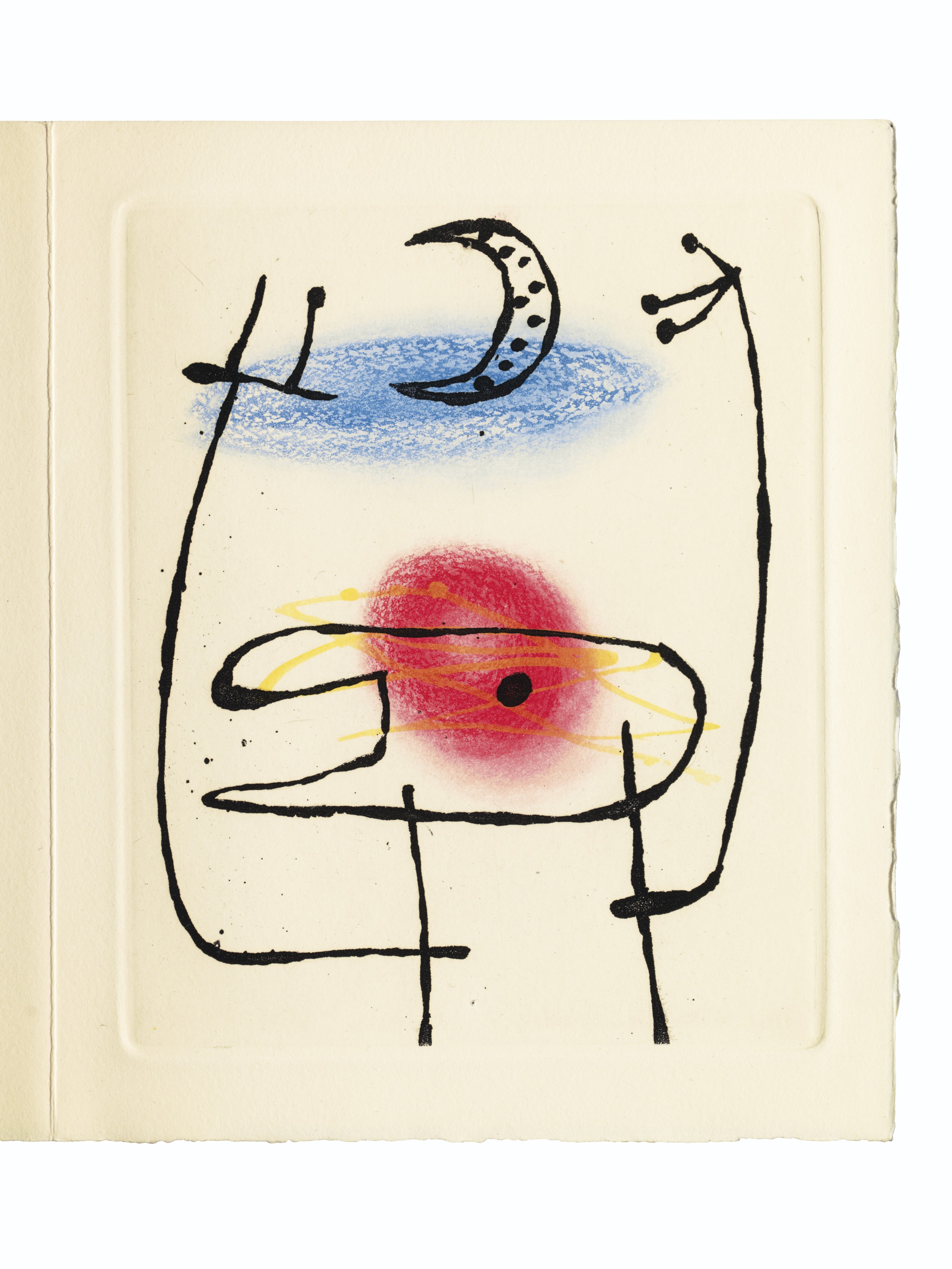 Joan Miró — Рене Кревель, "Аврорская битва", Л. Бродер, Париж, 1957, изображение 4