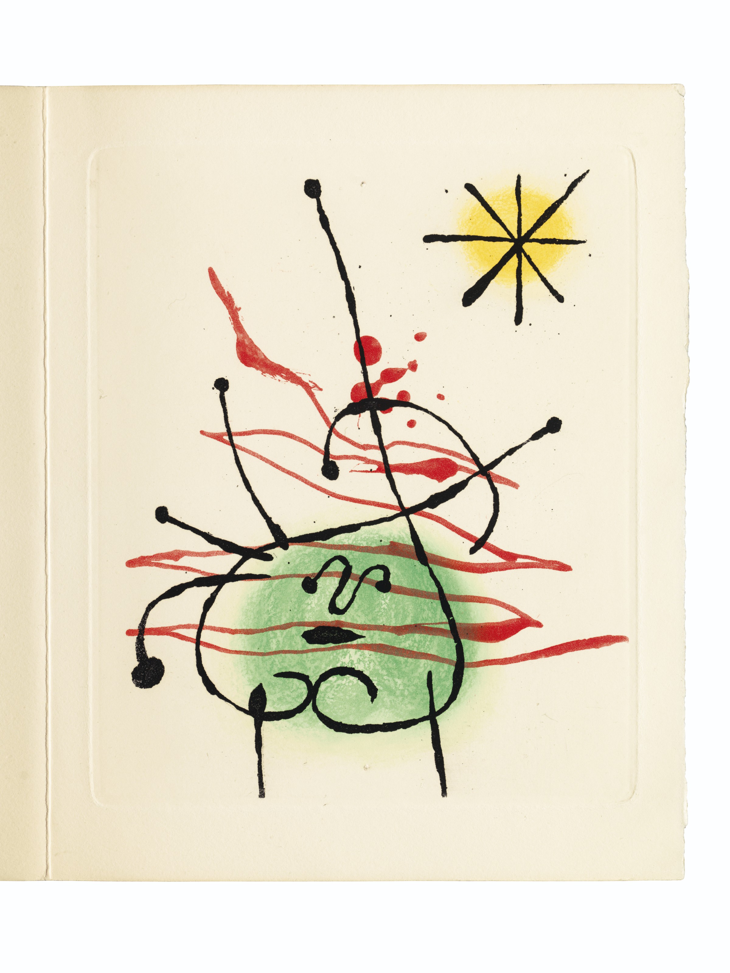 Joan Miró — Рене Кревель, "Аврорская битва", Л. Бродер, Париж, 1957, изображение 5
