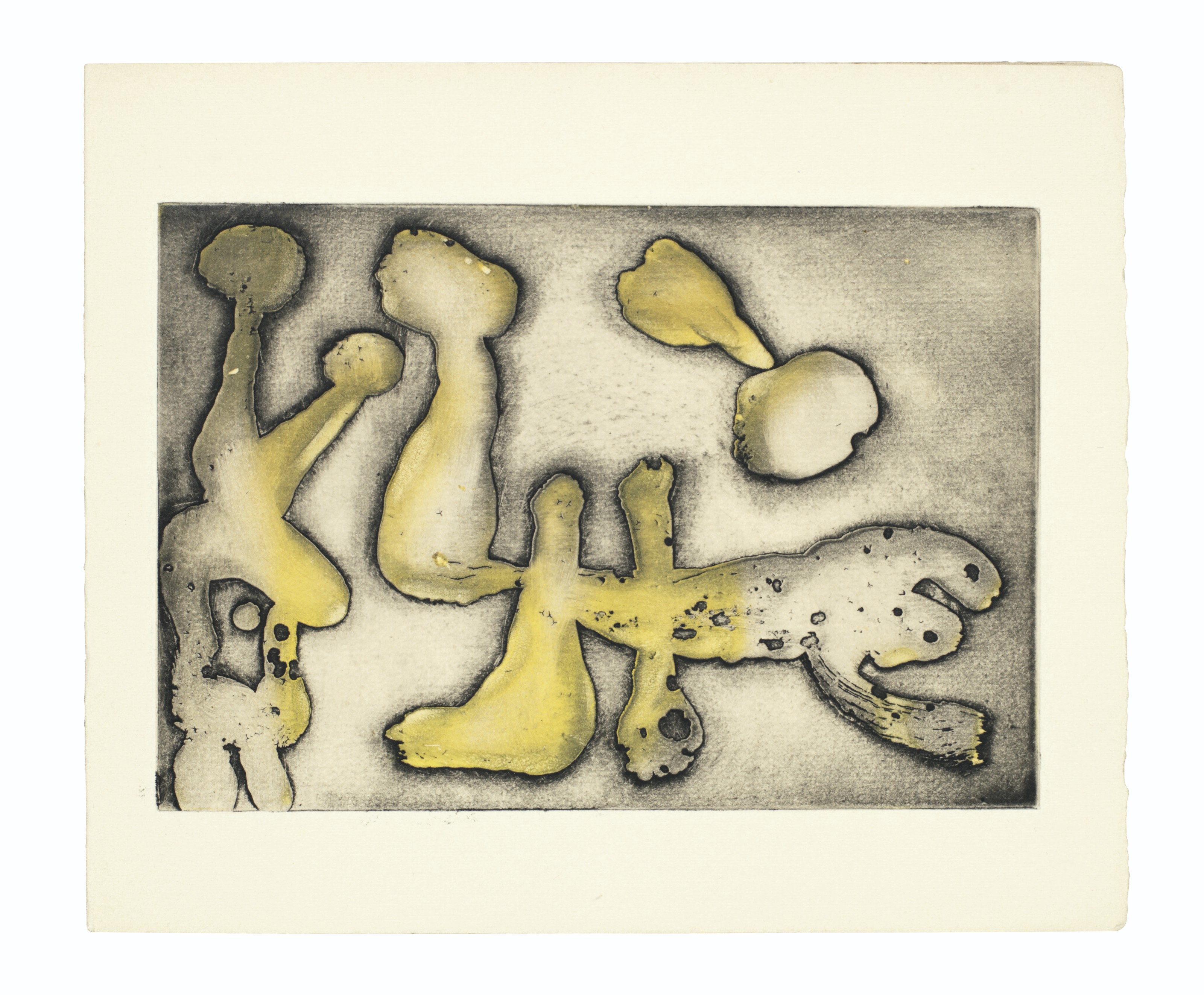 Joan Miró — Вечер любви 1951 года: шесть тарелок, изображение 2