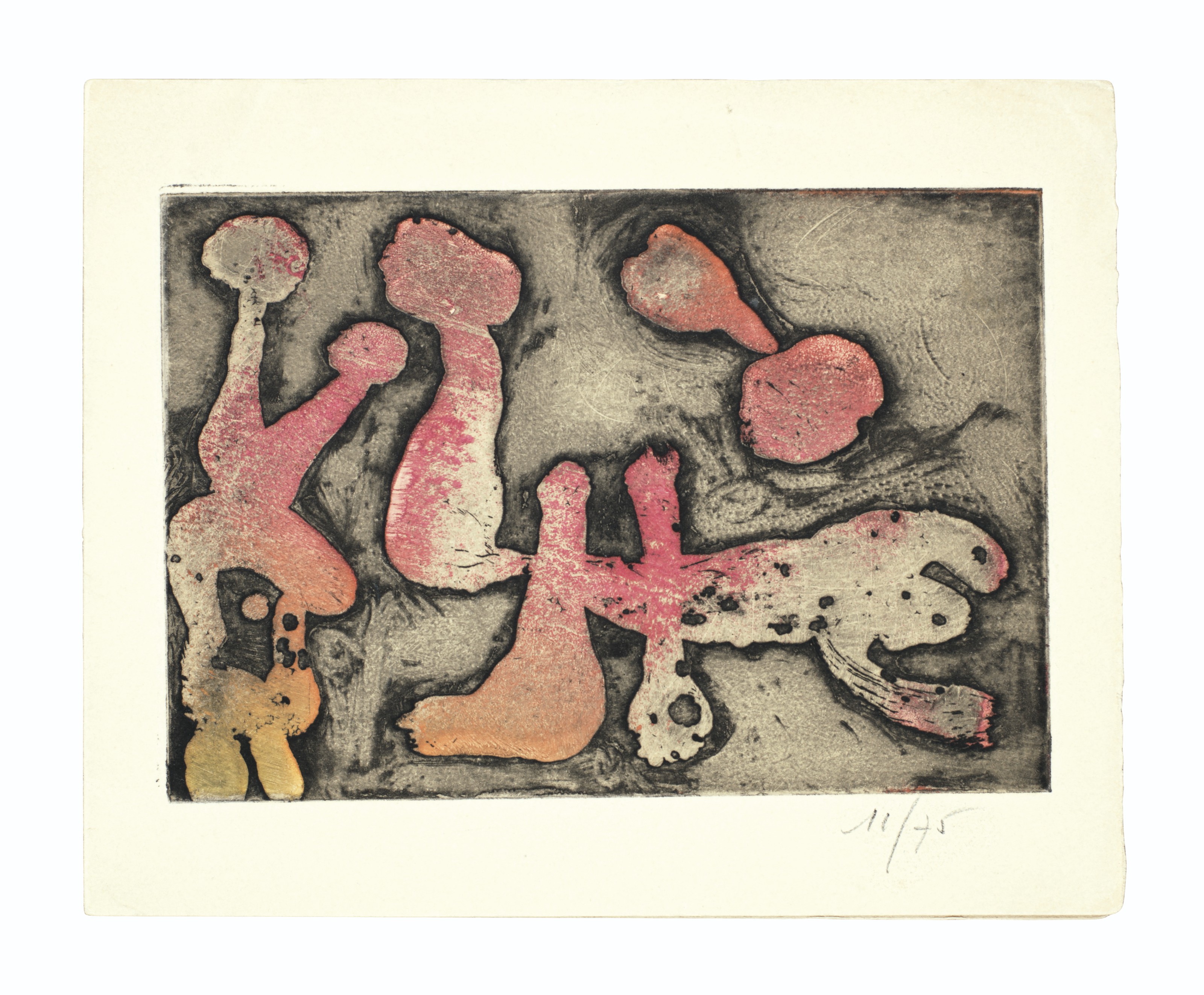 Joan Miró — Вечер любви 1951 года: шесть тарелок, изображение 4