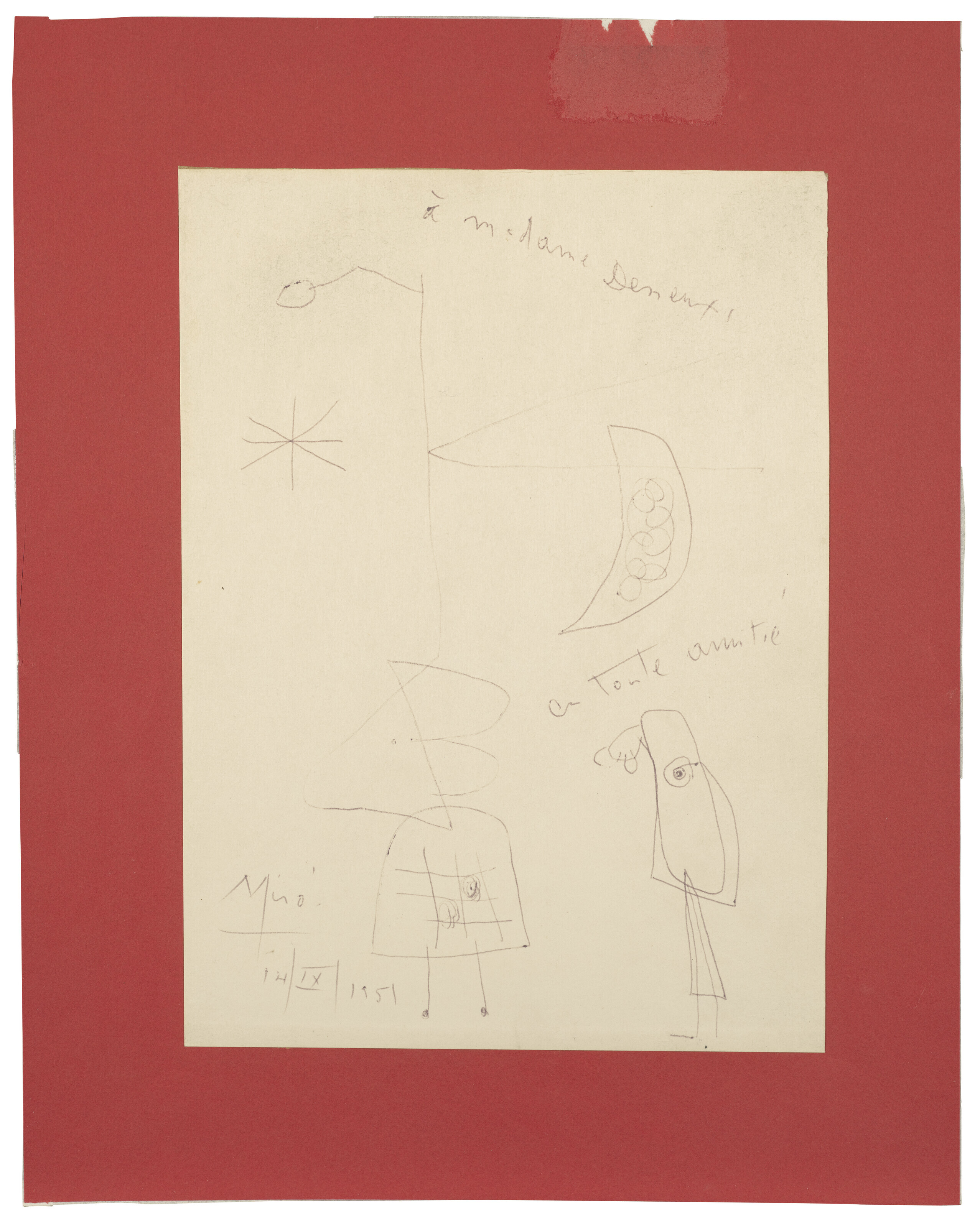 Joan Miró — Без названия, изображение 2