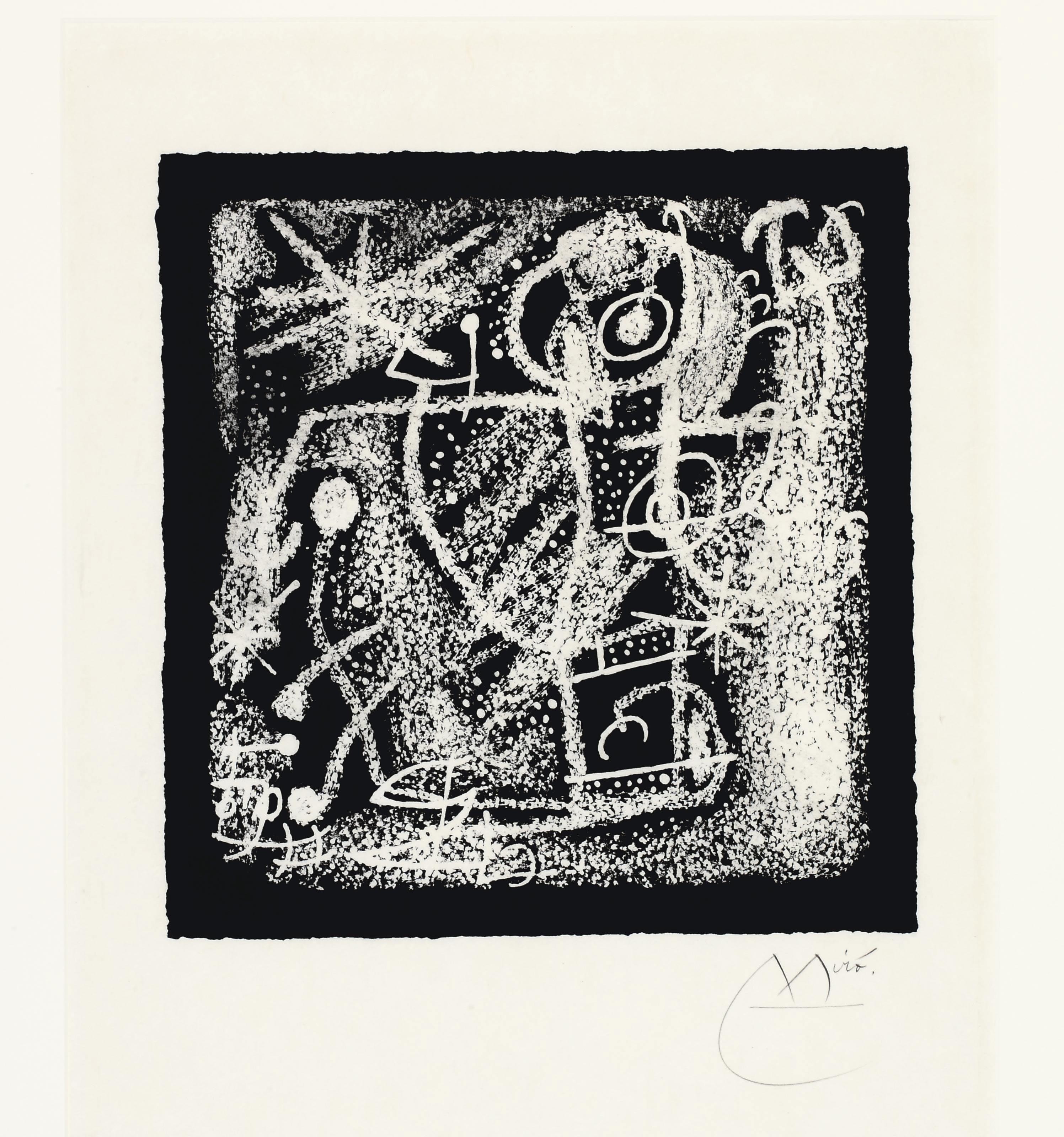Joan Miró — "Тайны земли" : две таблички (M. 574-575; см. C. Books 123), изображение 2