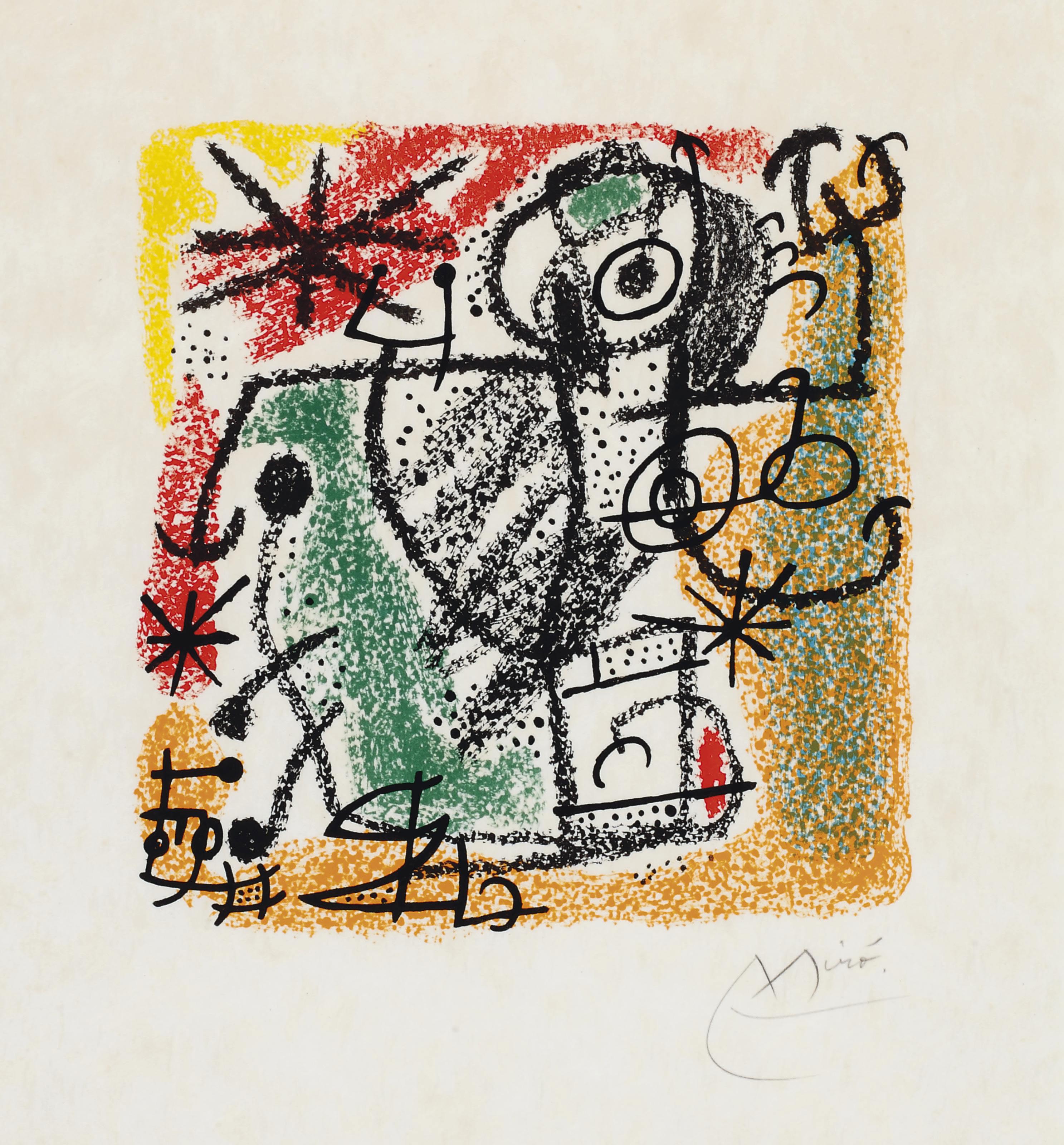 Joan Miró — "Тайны земли" : две таблички (M. 574-575; см. C. Books 123), изображение 3