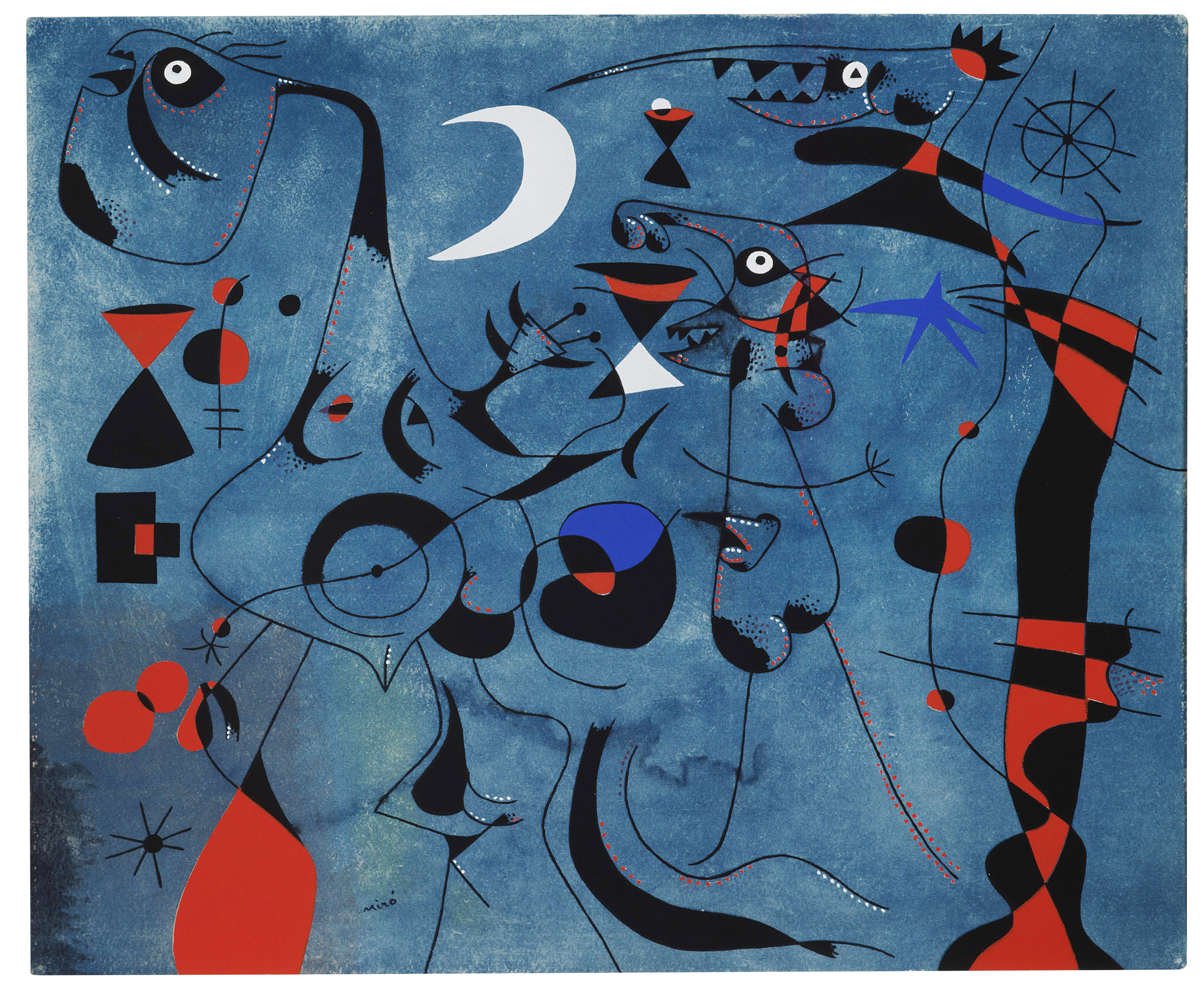 Joan Miró — Созвездия : одна пластина