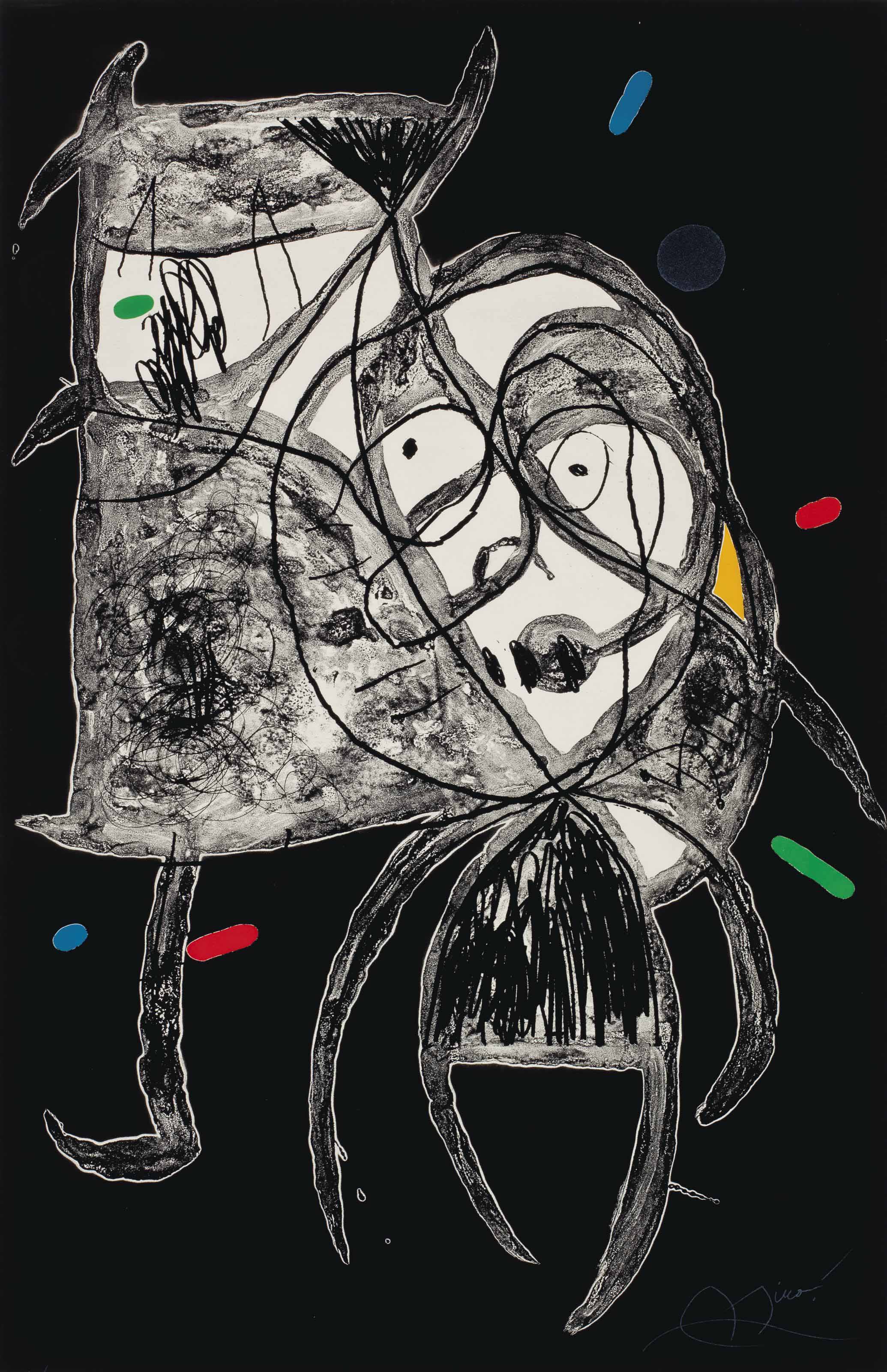 Joan Miró — Фондасио Пальма : один принт
