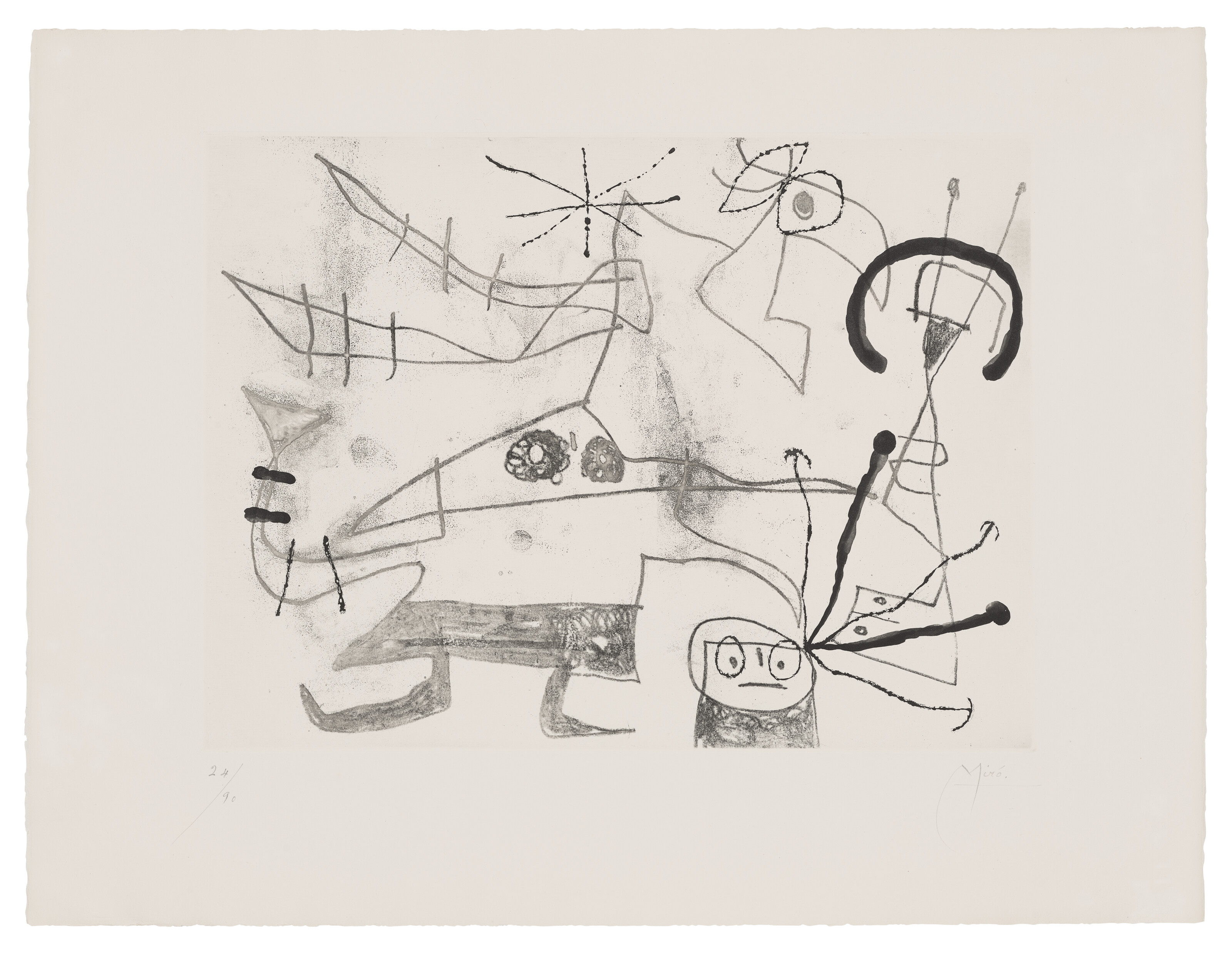 Joan Miró — Женщина-Уазо л