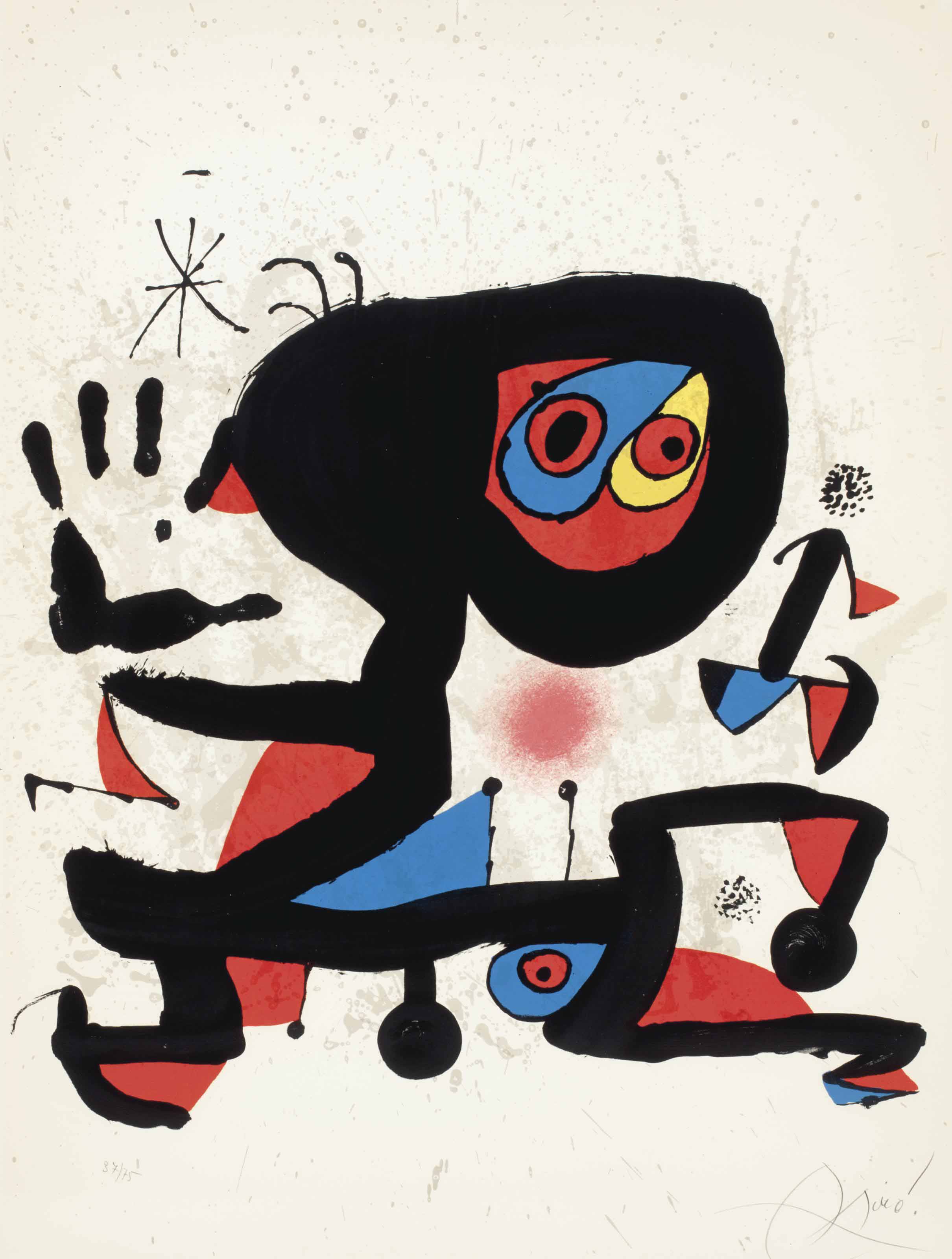 Joan Miró — Плакат для ЮНЕСКО