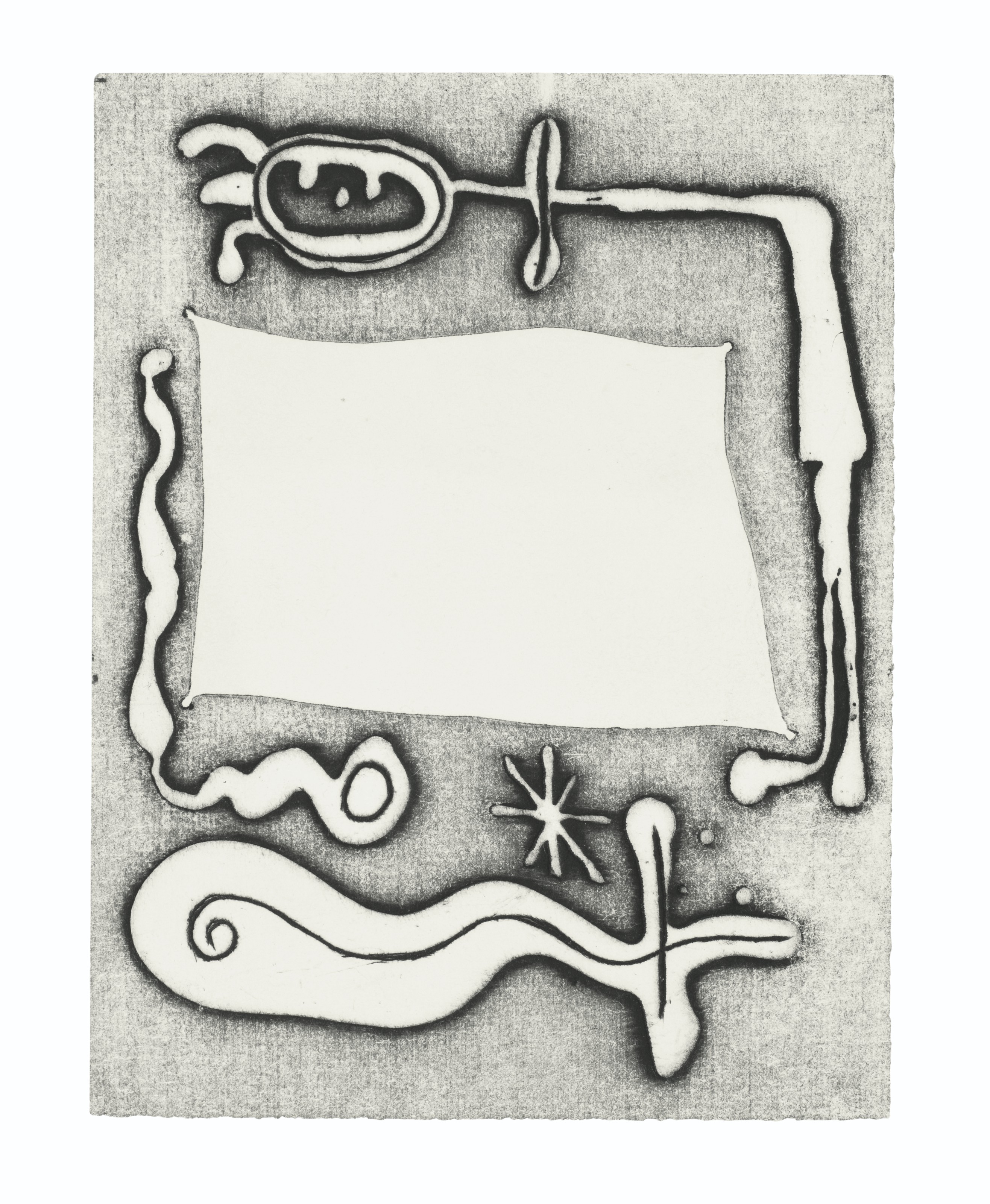 Joan Miró — "Ле Дезесперанто", из "Античного тома" III : четырнадцать пластинок., изображение 10
