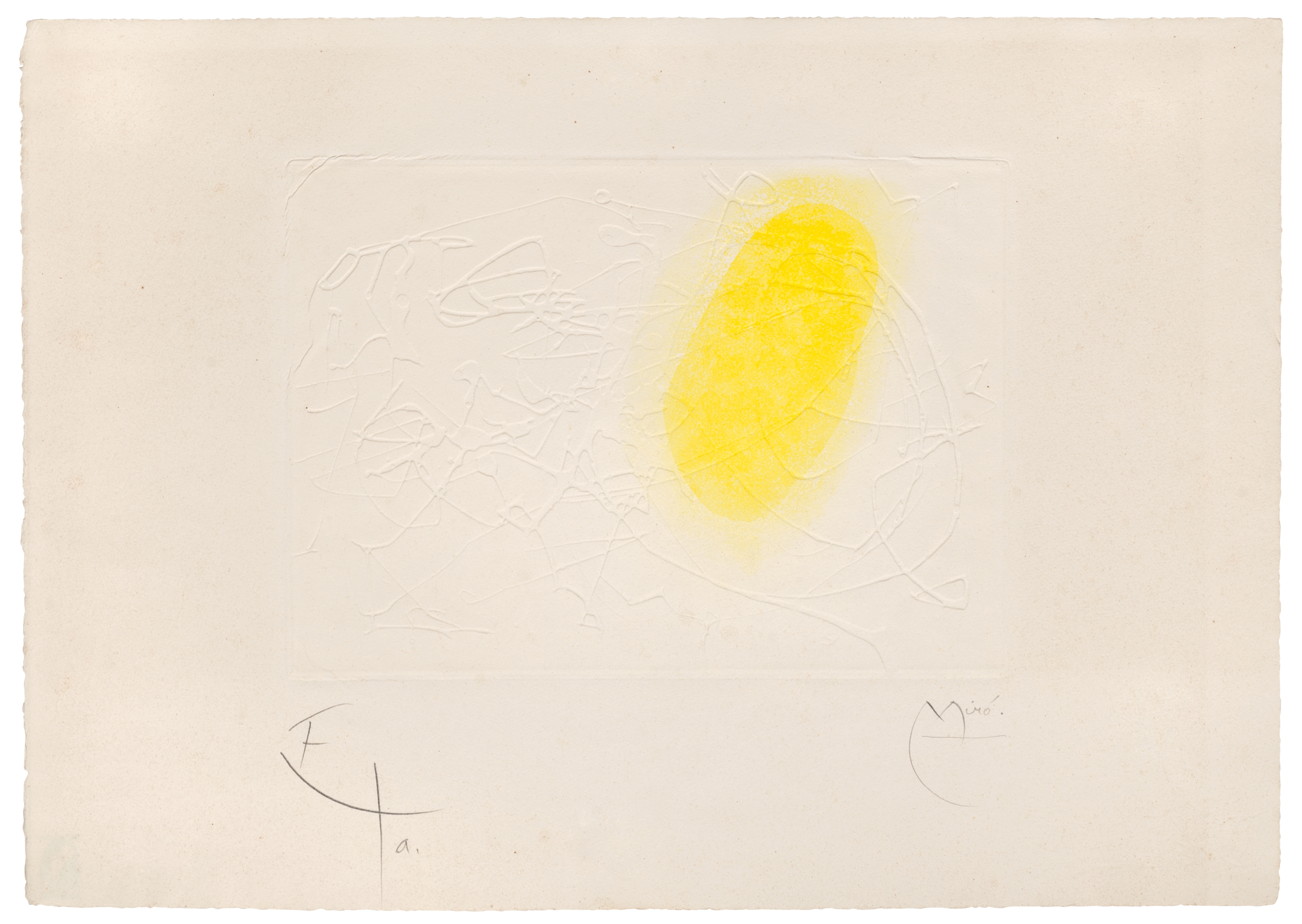 Joan Miró — Три тарелки от: Cop de Poma, изображение 2