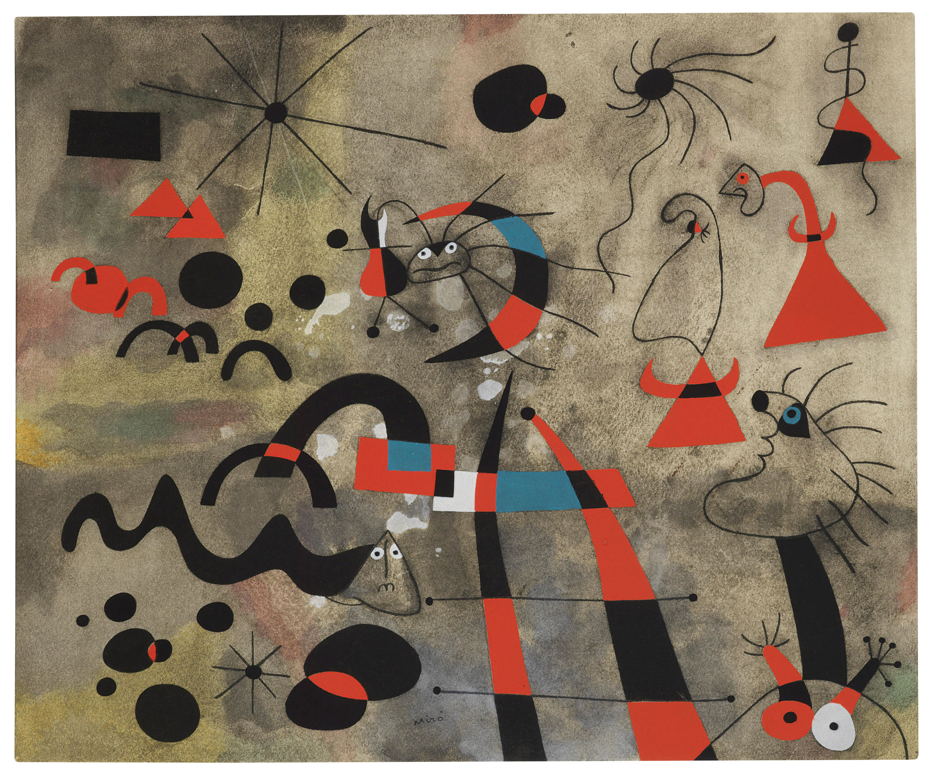 Joan Miró — Созвездия : одна пластина
