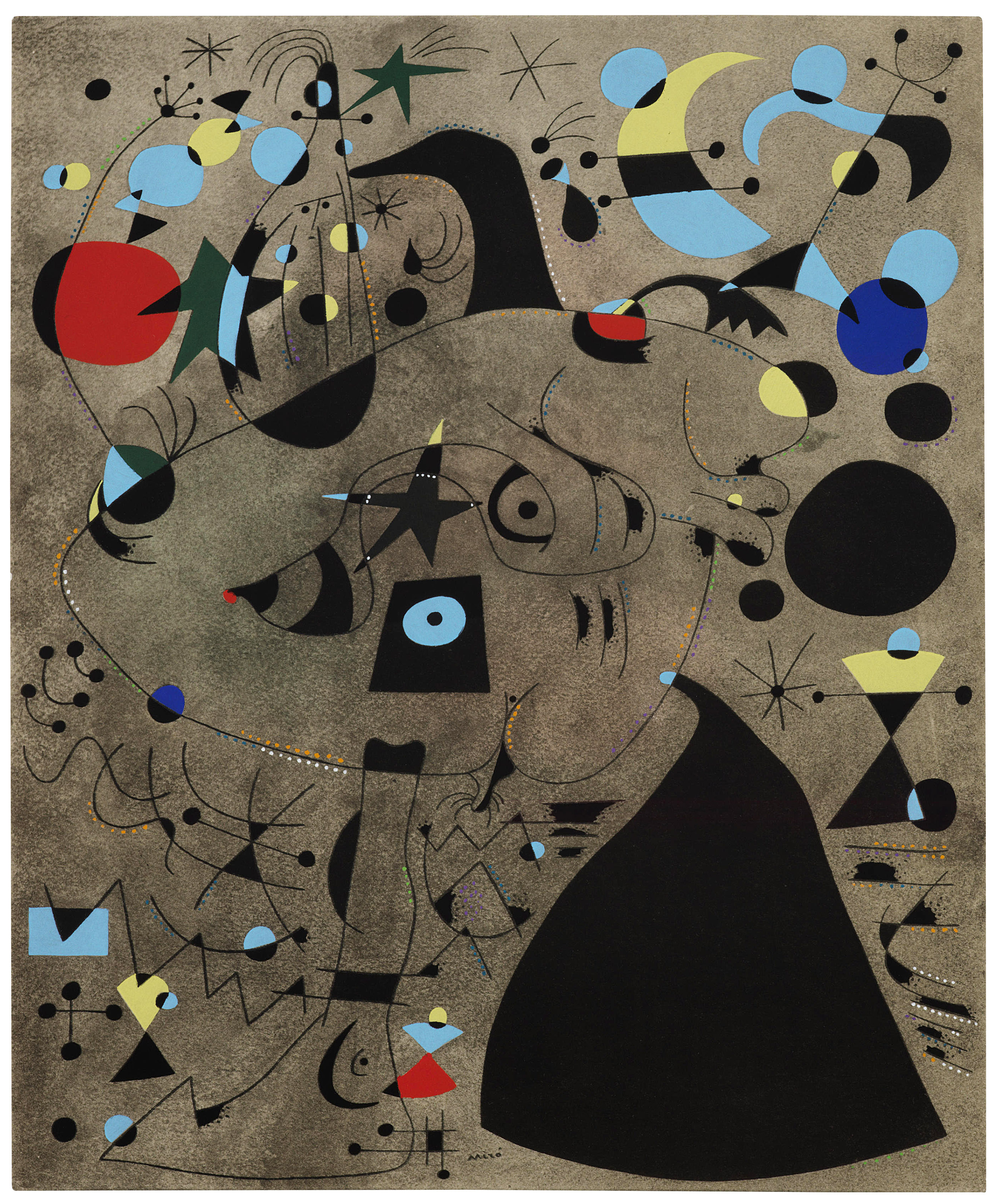 Joan Miró — Созвездия : одна пластина