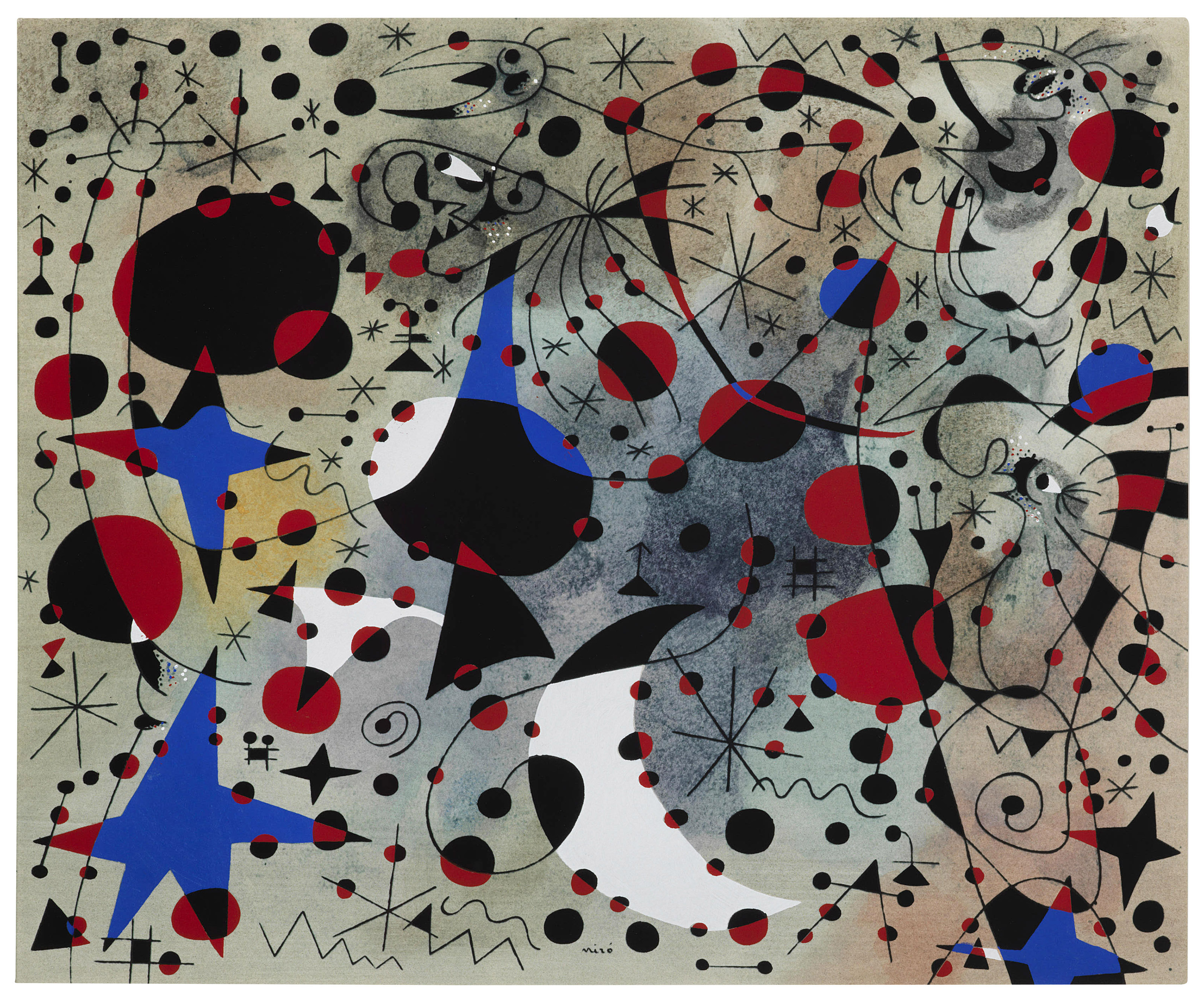 Joan Miró — Созвездия : одна пластина