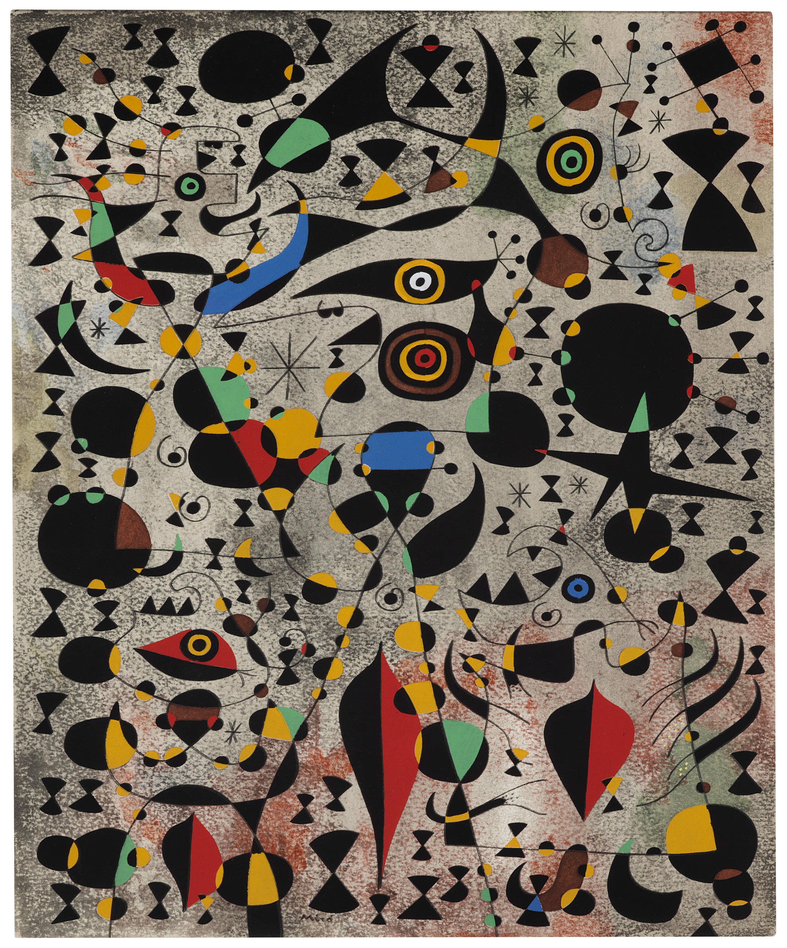 Joan Miró — Созвездия : одна пластина