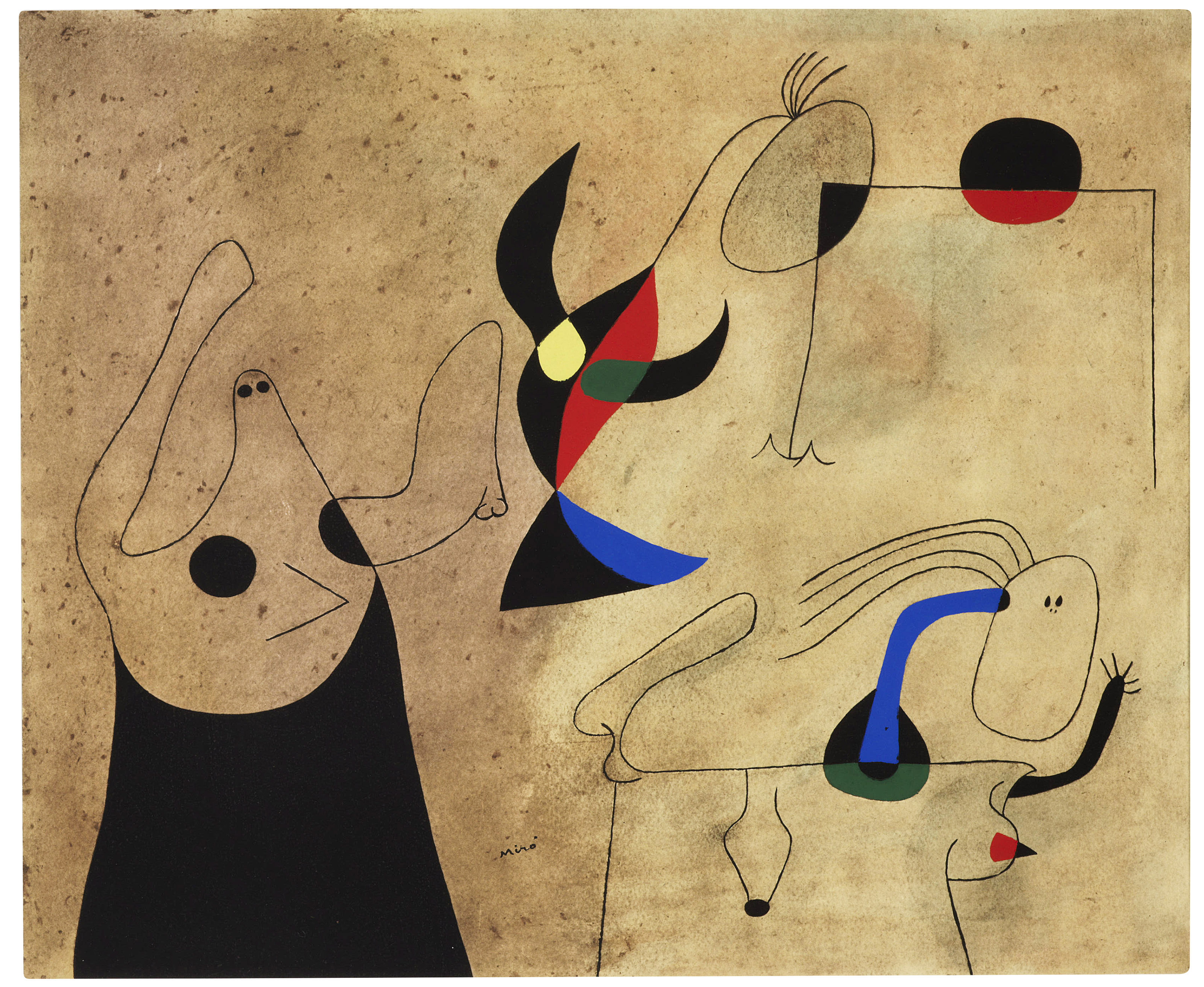 Joan Miró — Созвездия : одна пластина