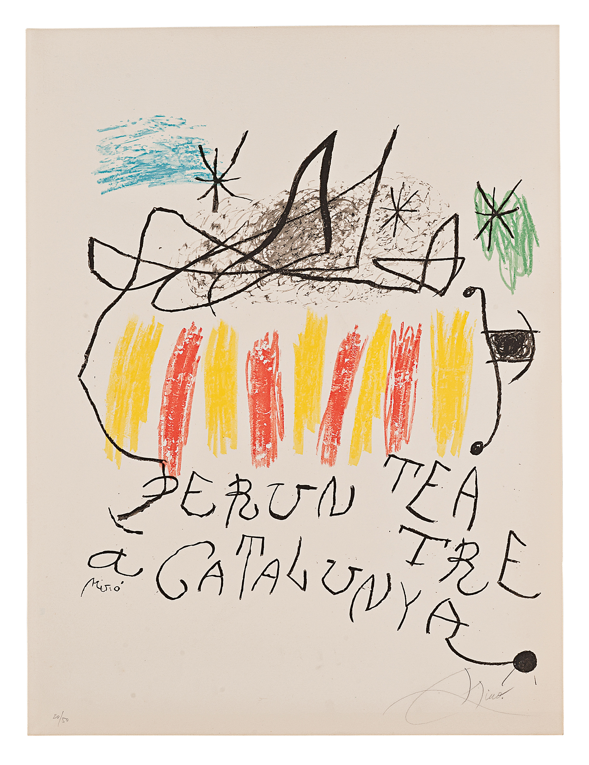 Joan Miró — В театре Каталонии, изображение 2