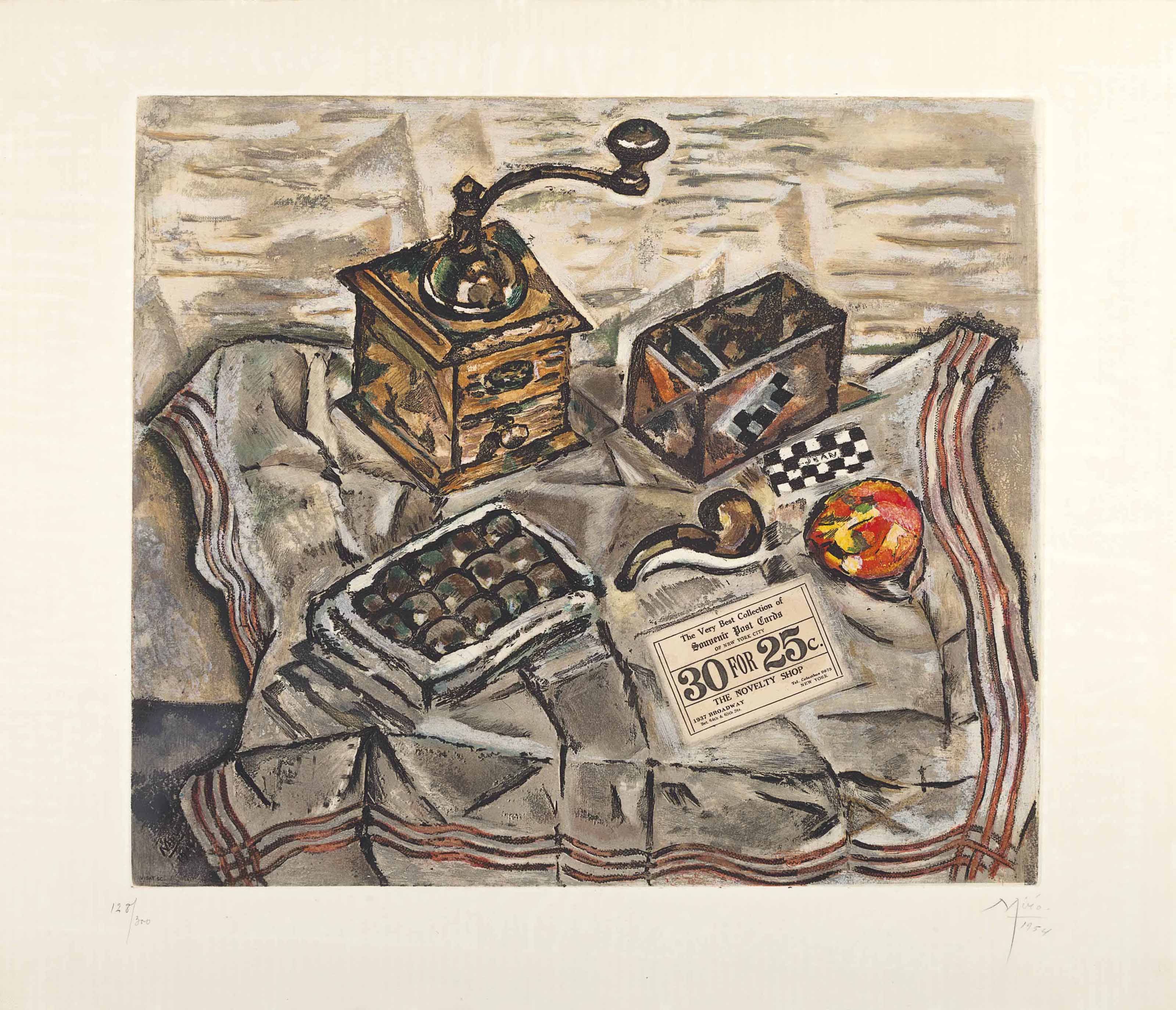 Joan Miró — Кафе "Ле Мулен а"