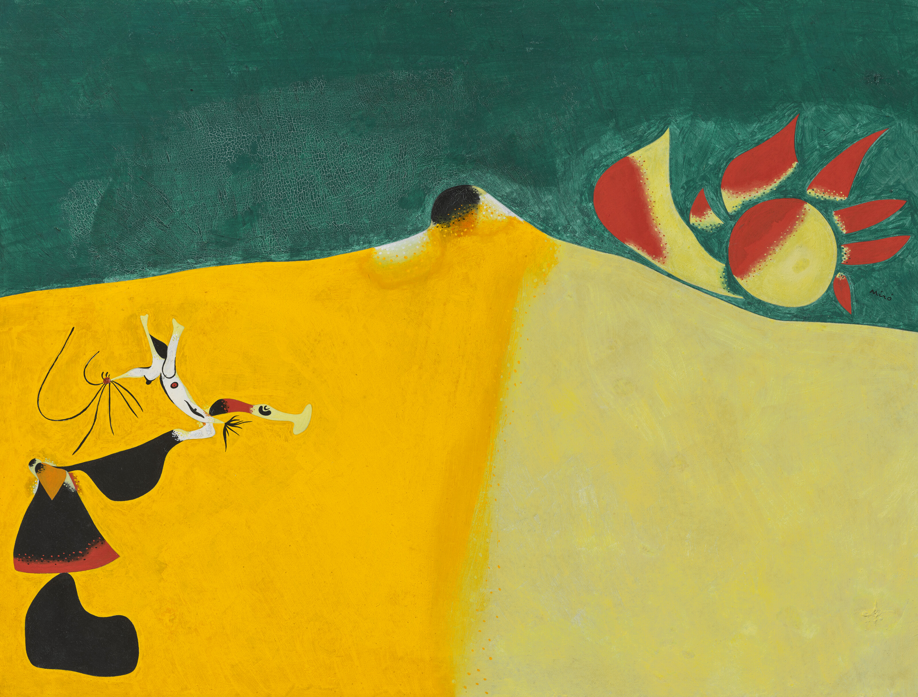 Joan Miró — Пламя солнца - это историческое свидание с флером любви., изображение 1