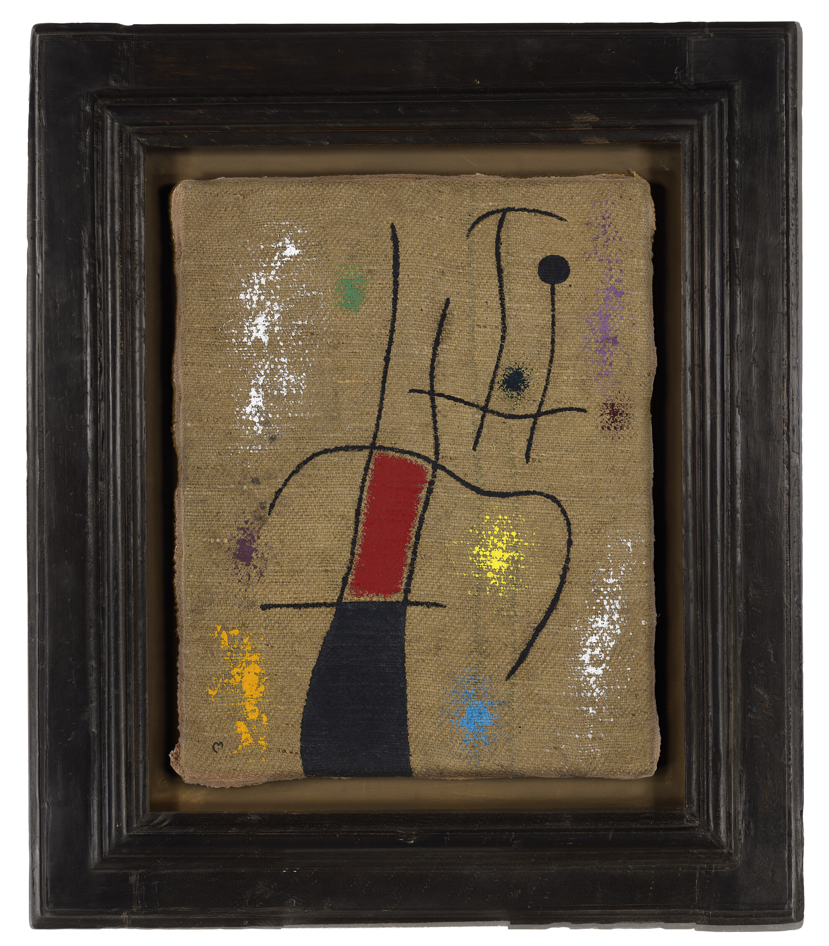 Joan Miró — Femme et oiseau В/Х, изображение 2