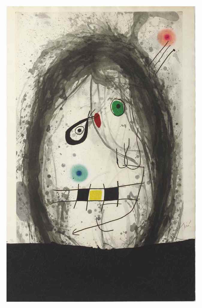 Joan Miró — Черный мир (D. 497)