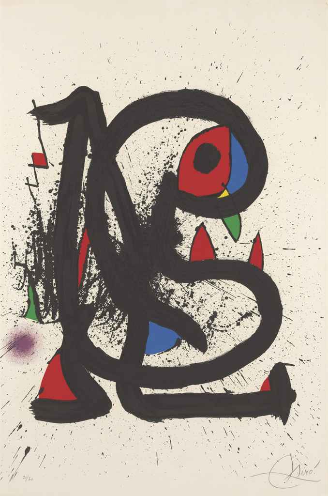 Joan Miró — Манжур де Фудр I (M. 899)