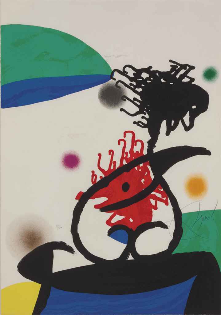 Joan Miró — Северный мандарин (M. 1095)