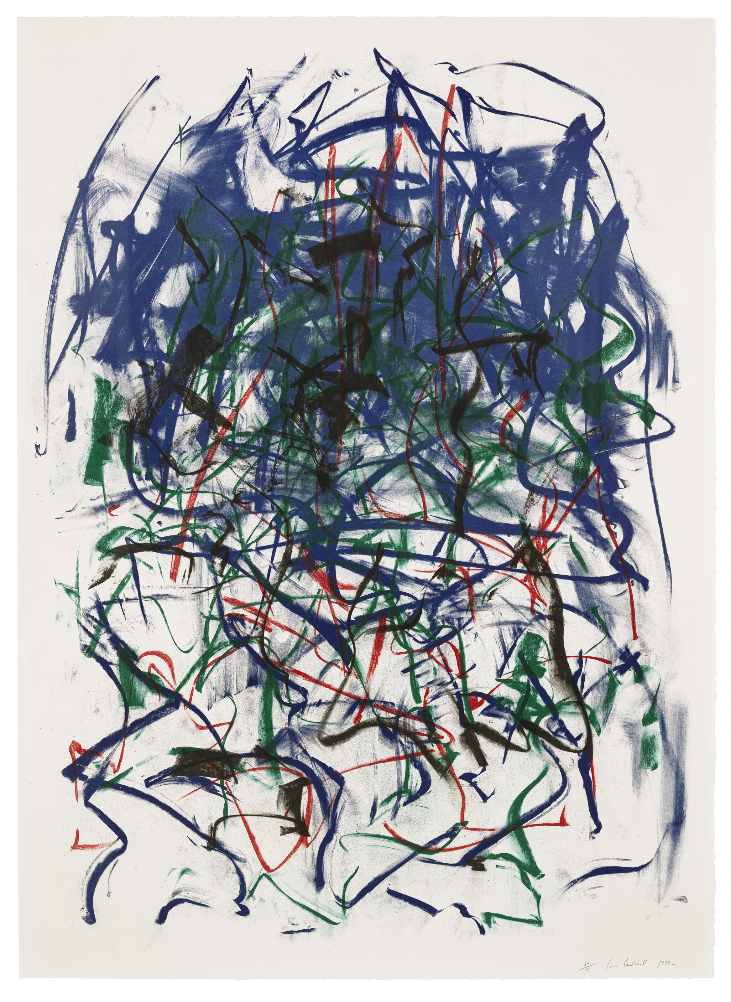 Joan Mitchell — Подсолнухи II, из серии Sunflower, изображение 3