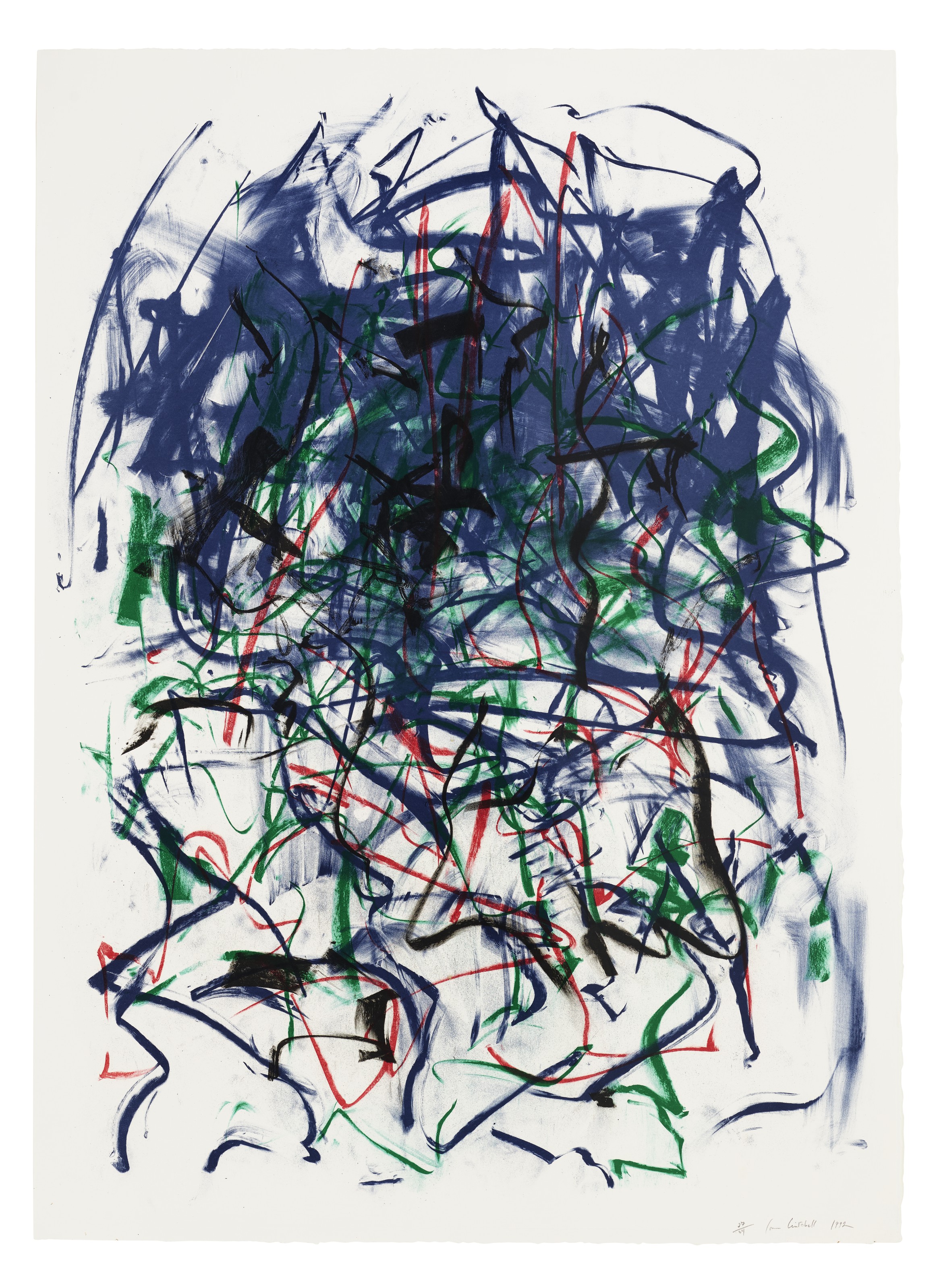 Joan Mitchell — Подсолнухи II, из серии Sunflower, изображение 3